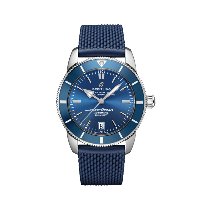 Superocean Heritage B20 Automatic 42 Stainless steel - Blue AB2010161C1S1 |  Breitling GB