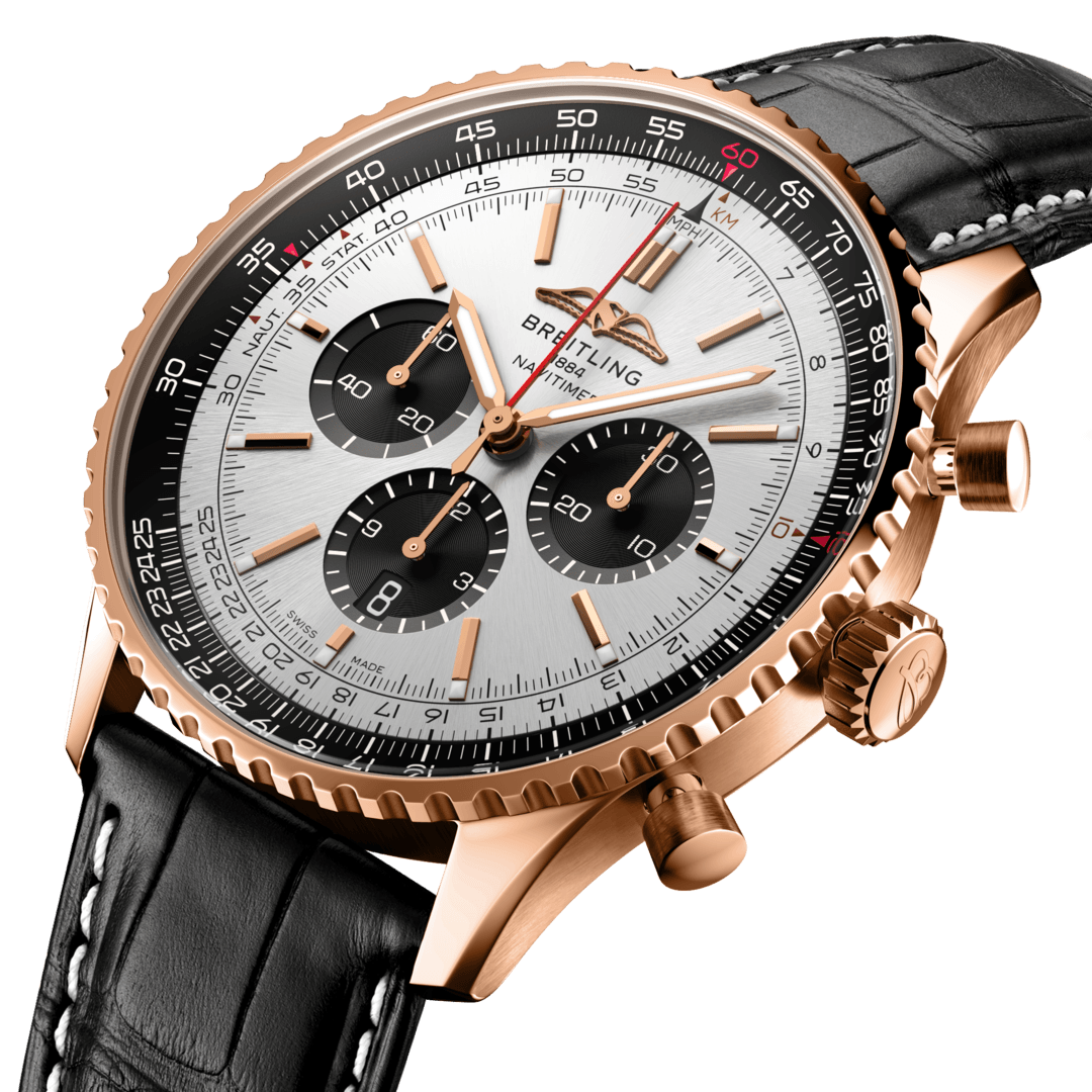 Navitimer B Chronograph K Red Gold Cream Rb G P Breitling