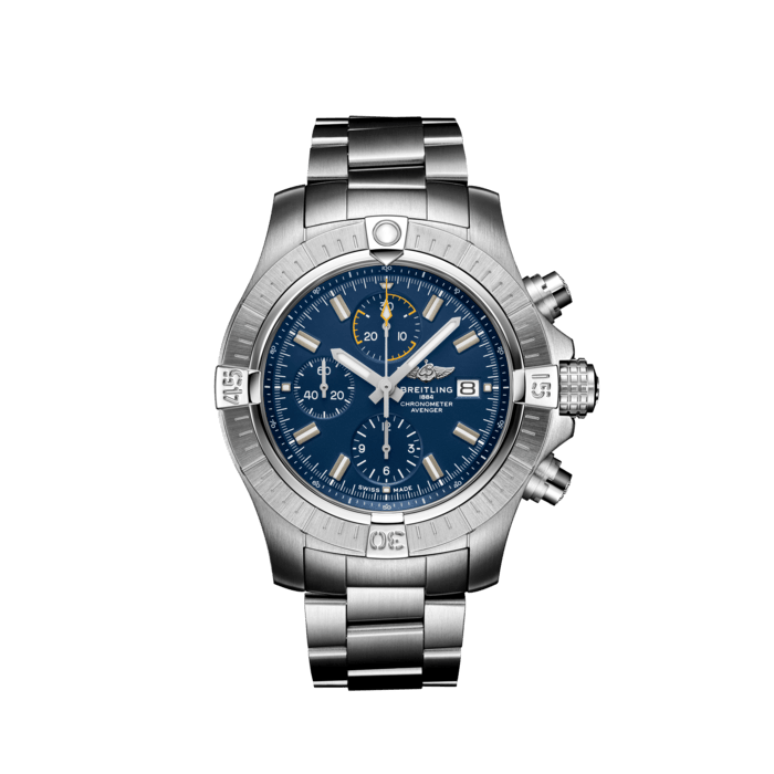 Avenger Chronograph 45 Stainless steel - Blue A13317101C1A1 