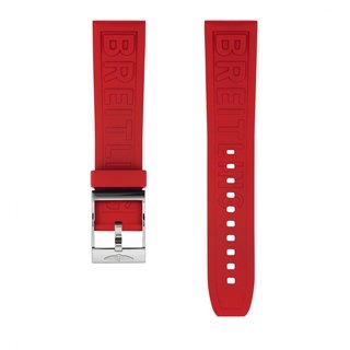 Bracelet en caoutchouc Diver Pro rouge - 22 mm