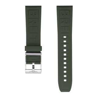 Bracelet en caoutchouc Diver Pro vert - 22 mm