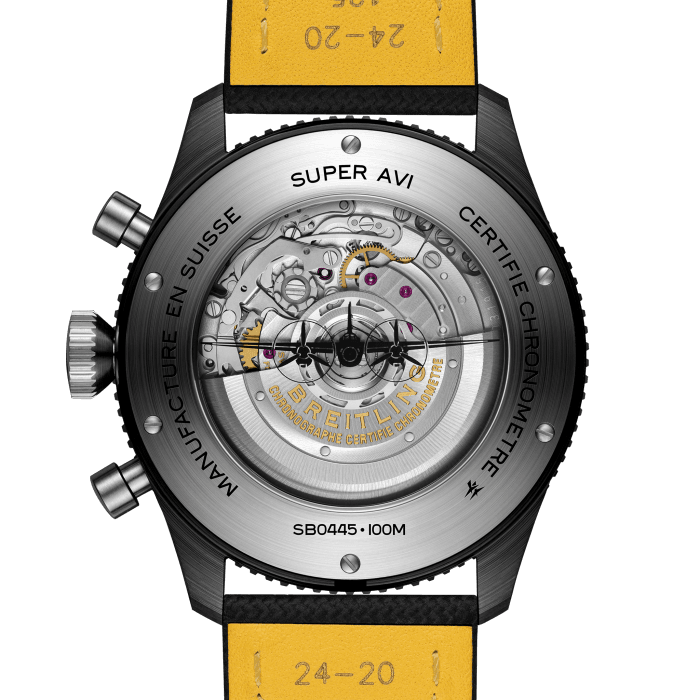 Super AVI B04 Chronograph GMT 46 Mosquito Night Fighter Ceramic - Black  SB04451A1B1X1 | Breitling US