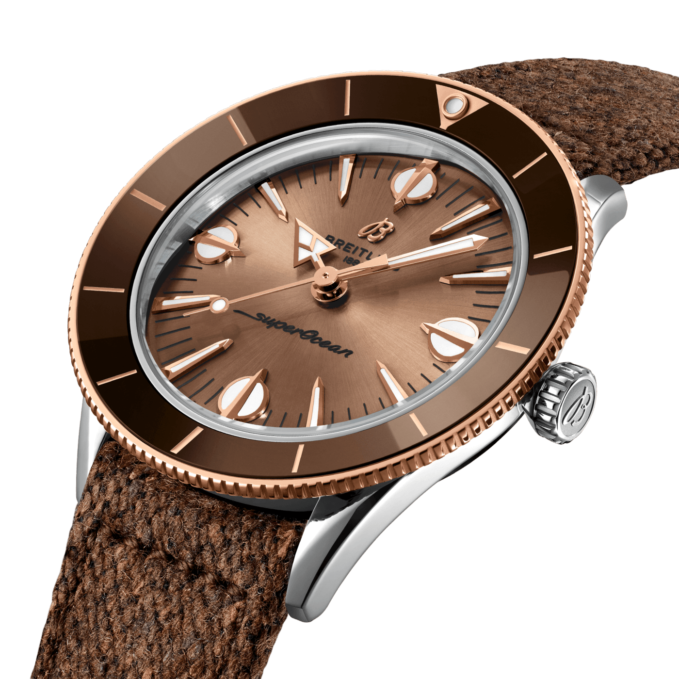 Superocean Heritage Highlands Stainless Steel K Red Gold