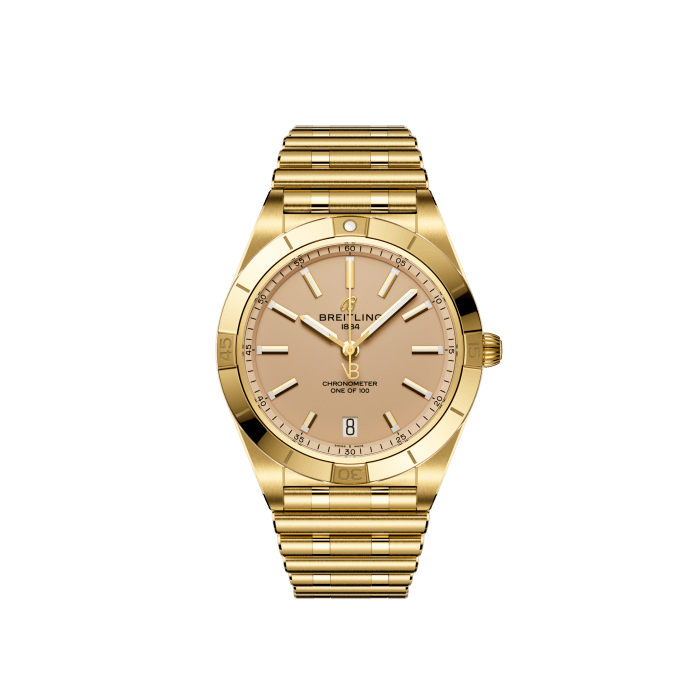 All gold clearance breitling watch