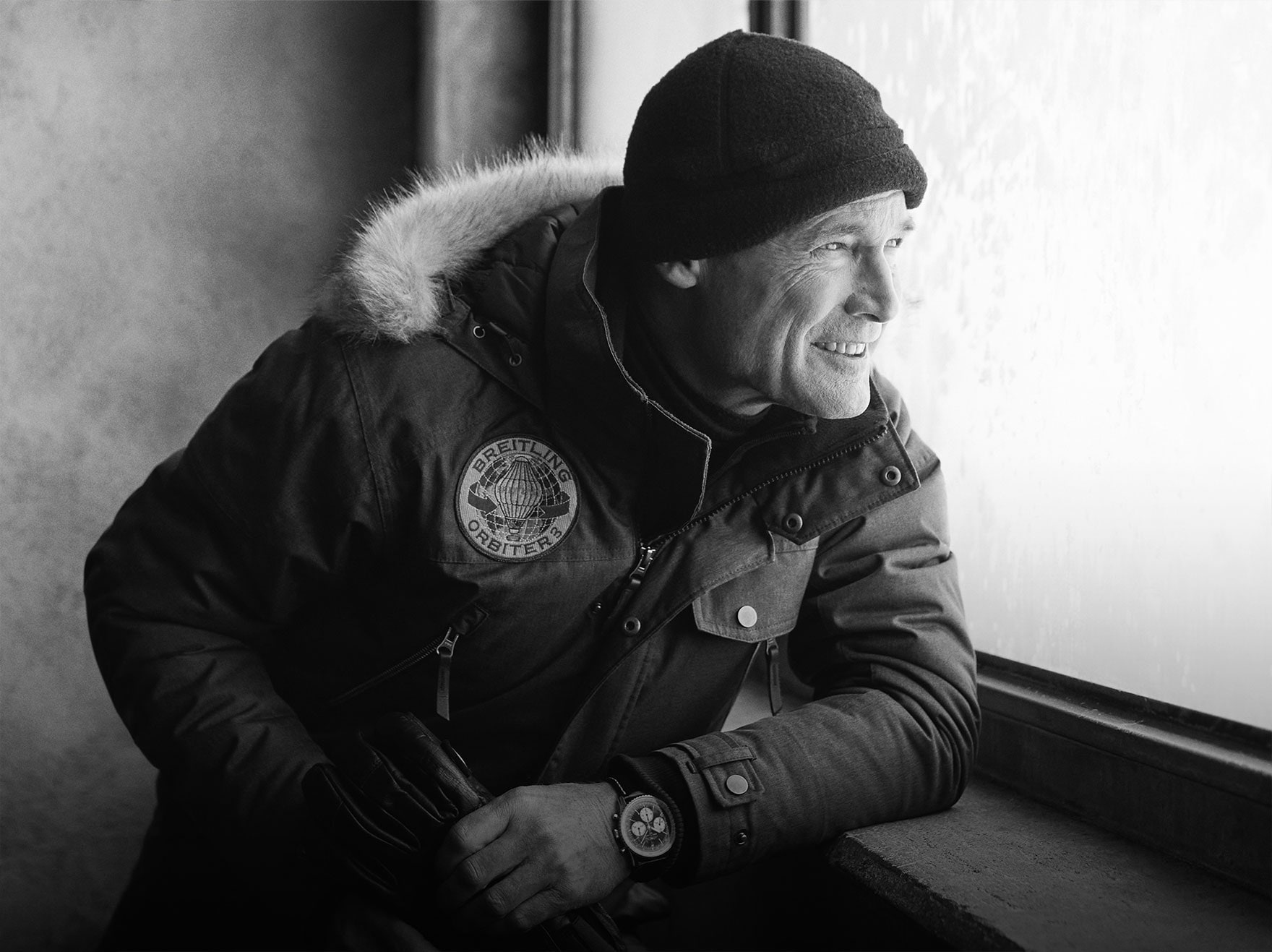 Bertrand Piccard black-white