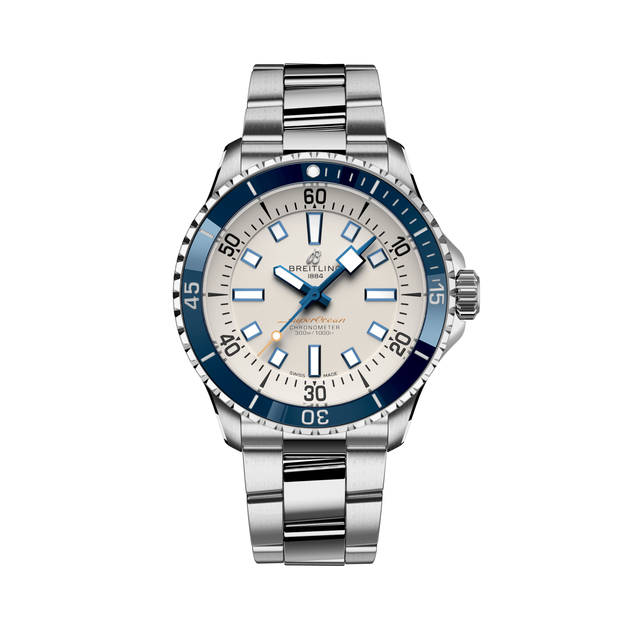 Superocean Automatic 42 Cream | V-DIAL-COLOR-5842 dial, A17375E71G1A1