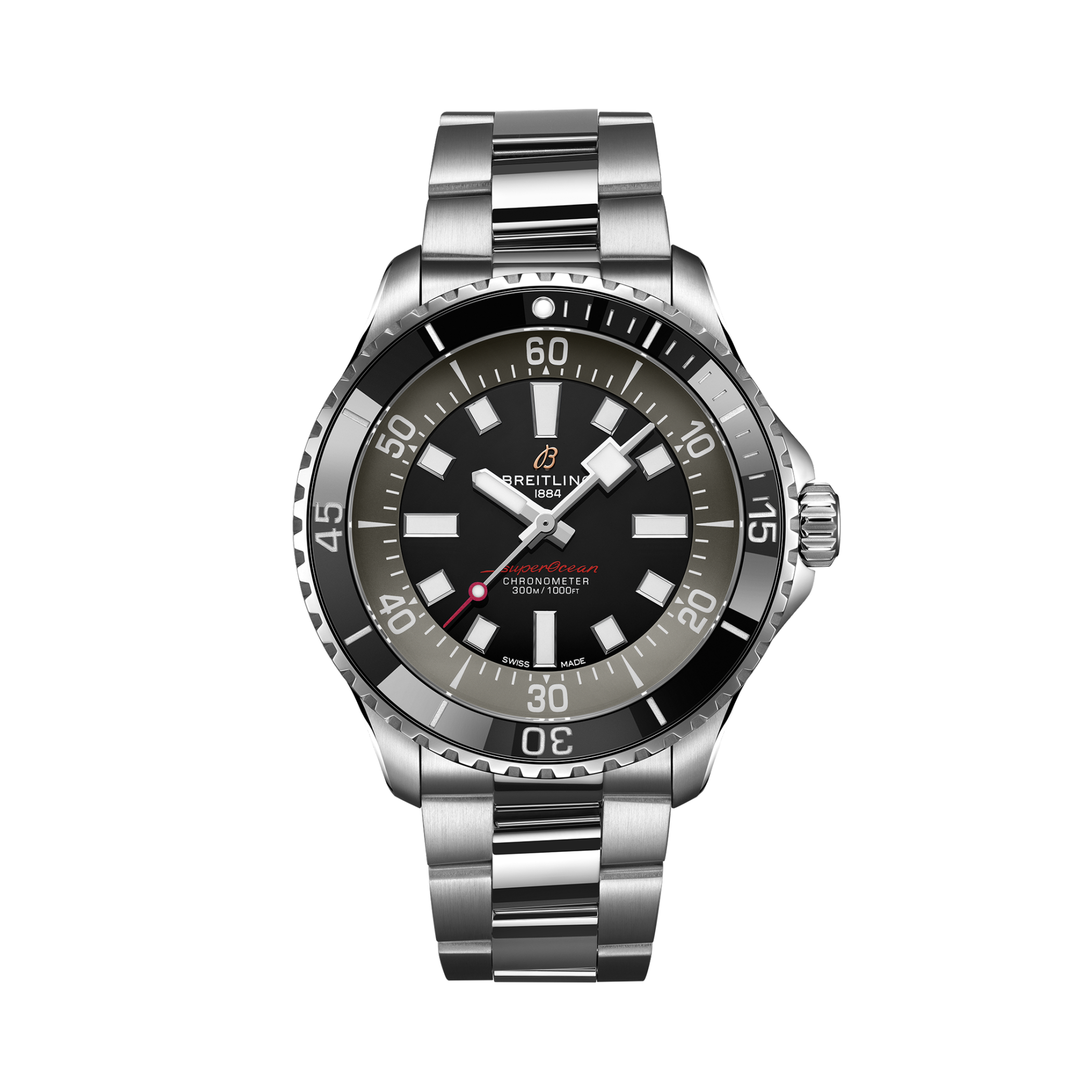 Superocean Automatic 44 Black | V-DIAL-COLOR-5686 dial, A173765A1B1A1