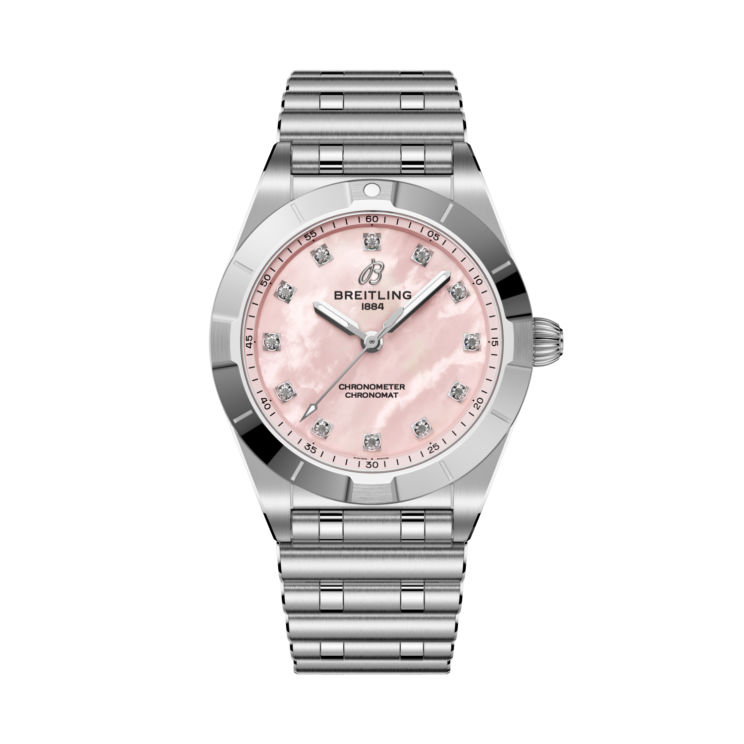 Chronomat 28 Pink mother-of-pearl | V-DIAL-COLOR-6666 dial, A72310101K1A1