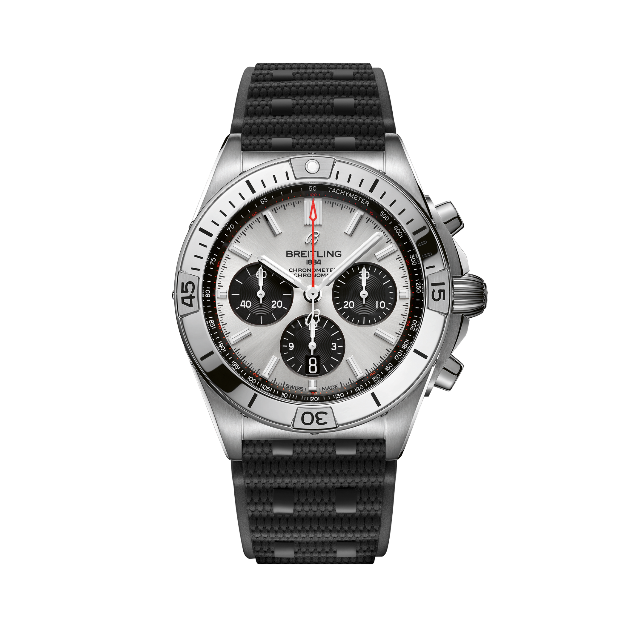 Chronomat B01 42 Argent | V-DIAL-COLOR-5843 dial, AB0134101G1S2