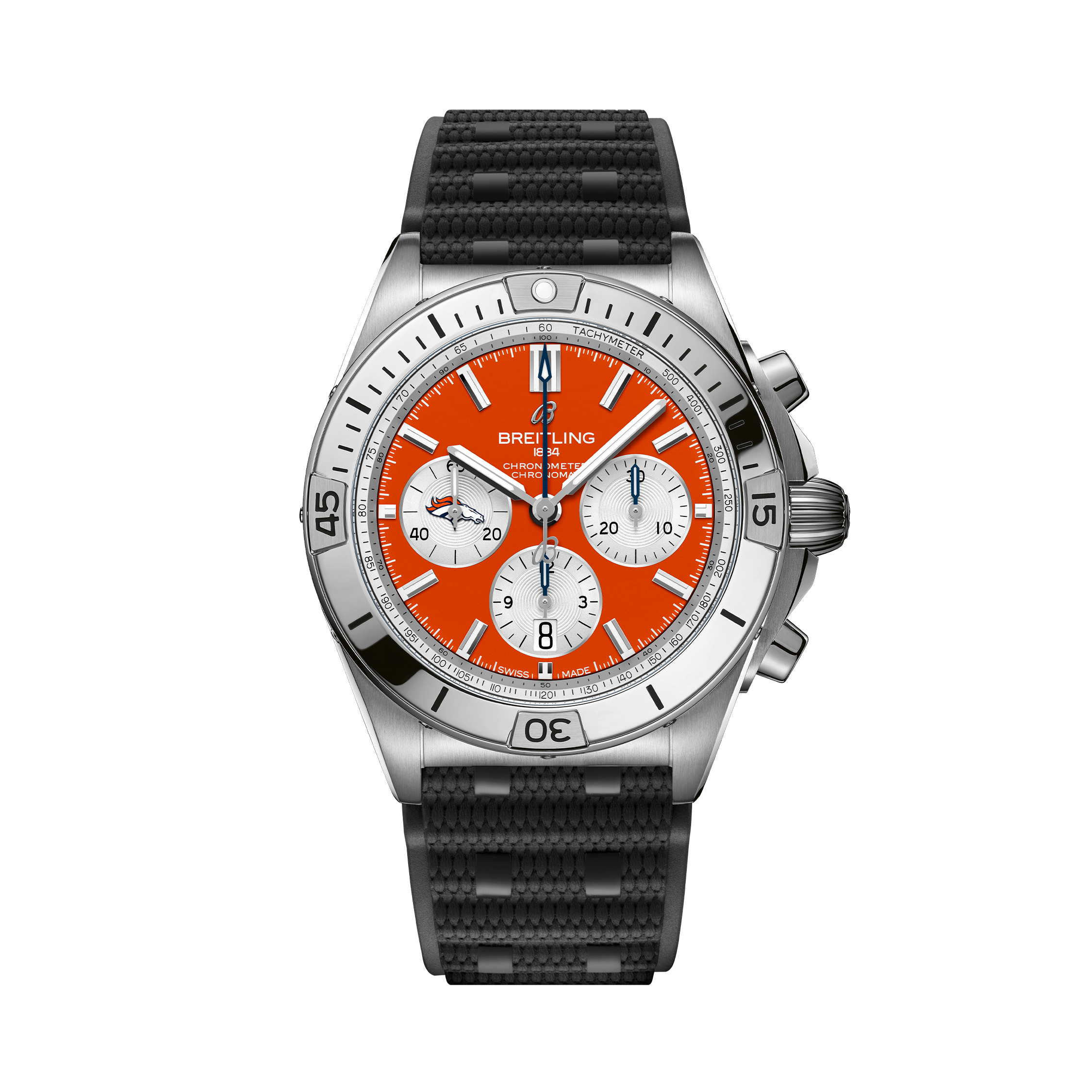 Chronomat B01 42 NFL Denver Broncos Edition Orange | V-DIAL-COLOR-5800 dial, AB01342B1O2S1