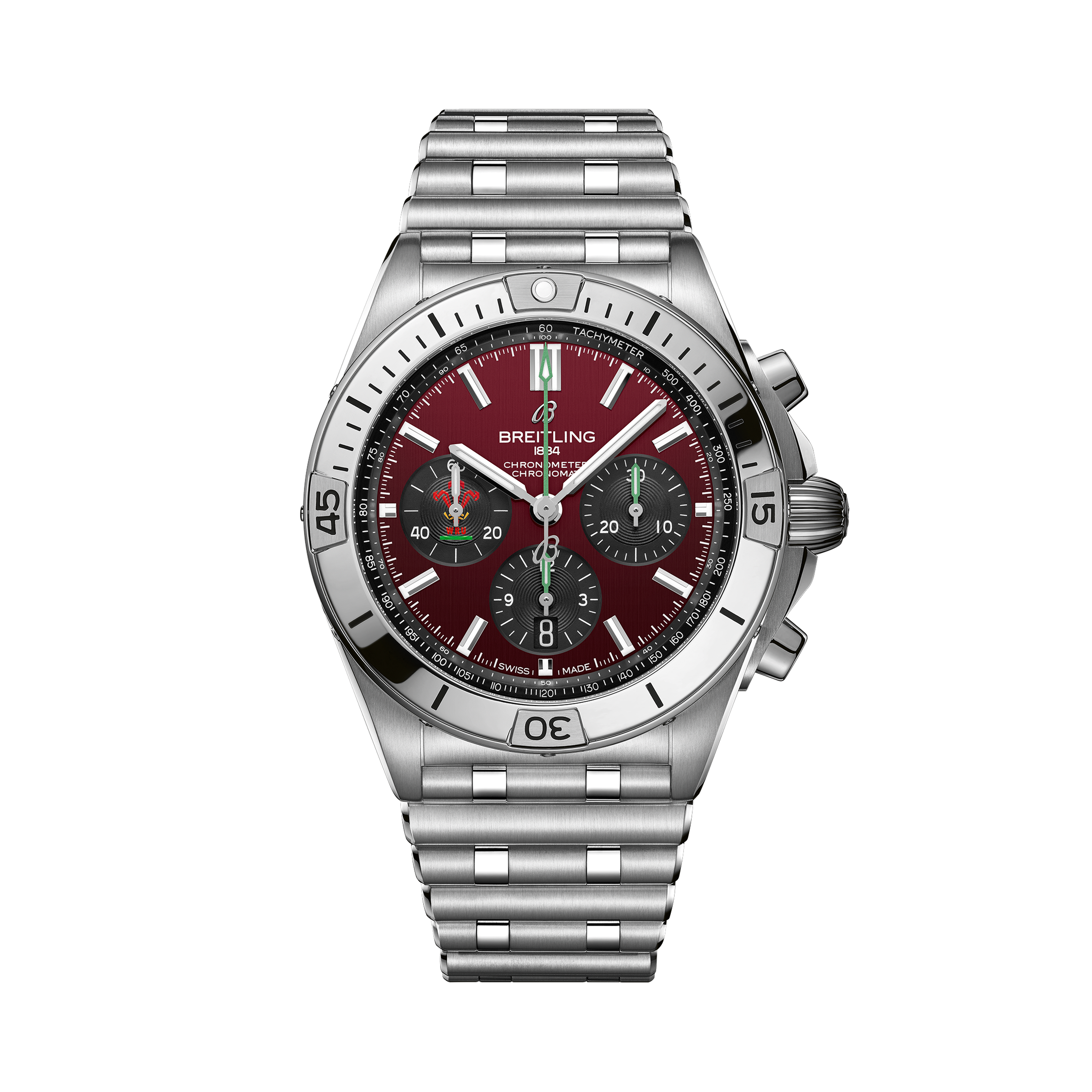 Chronomat B01 42 Six Nations Wales Red | V-DIAL-COLOR-556644 dial, AB0134A61K1A1