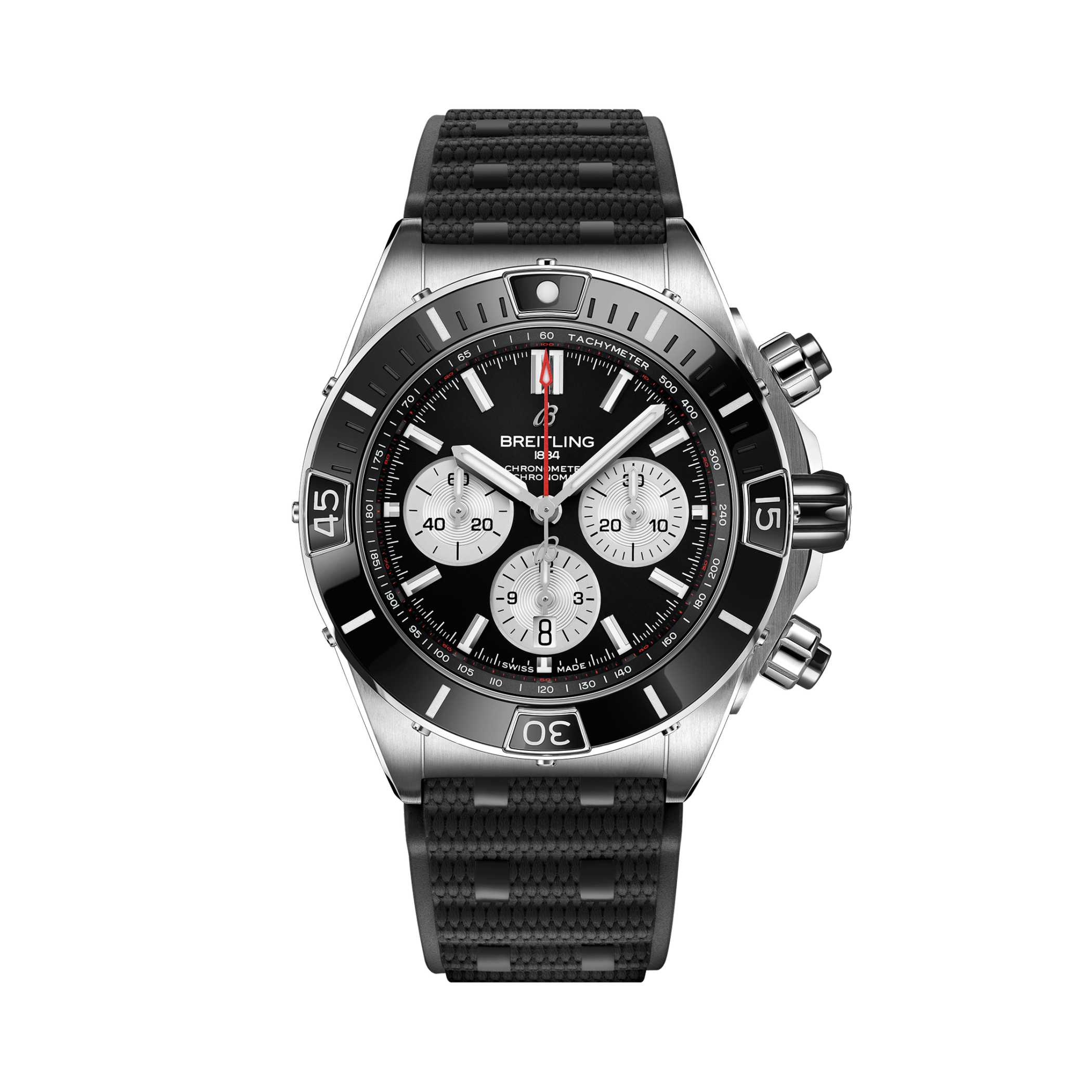 Super Chronomat B01 44 Black | V-DIAL-COLOR-5686 dial, AB0136251B1S1