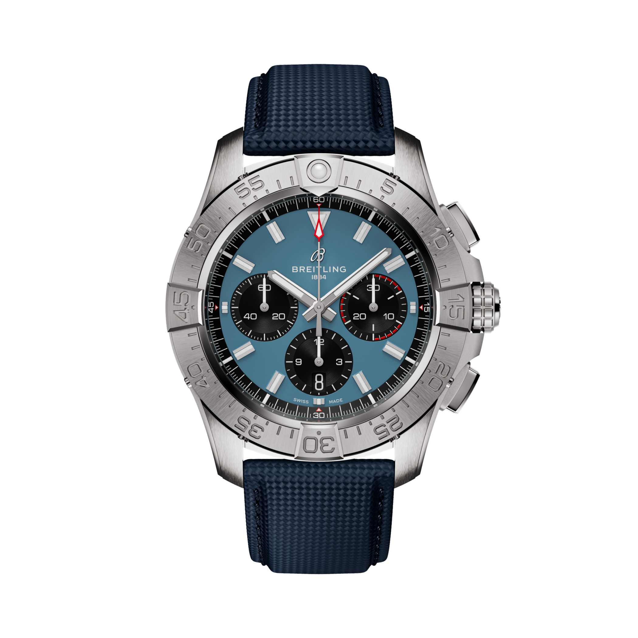 Avenger B01 Chronograph 44 Blue | V-DIAL-COLOR-5714 dial, AB0147101C1X1