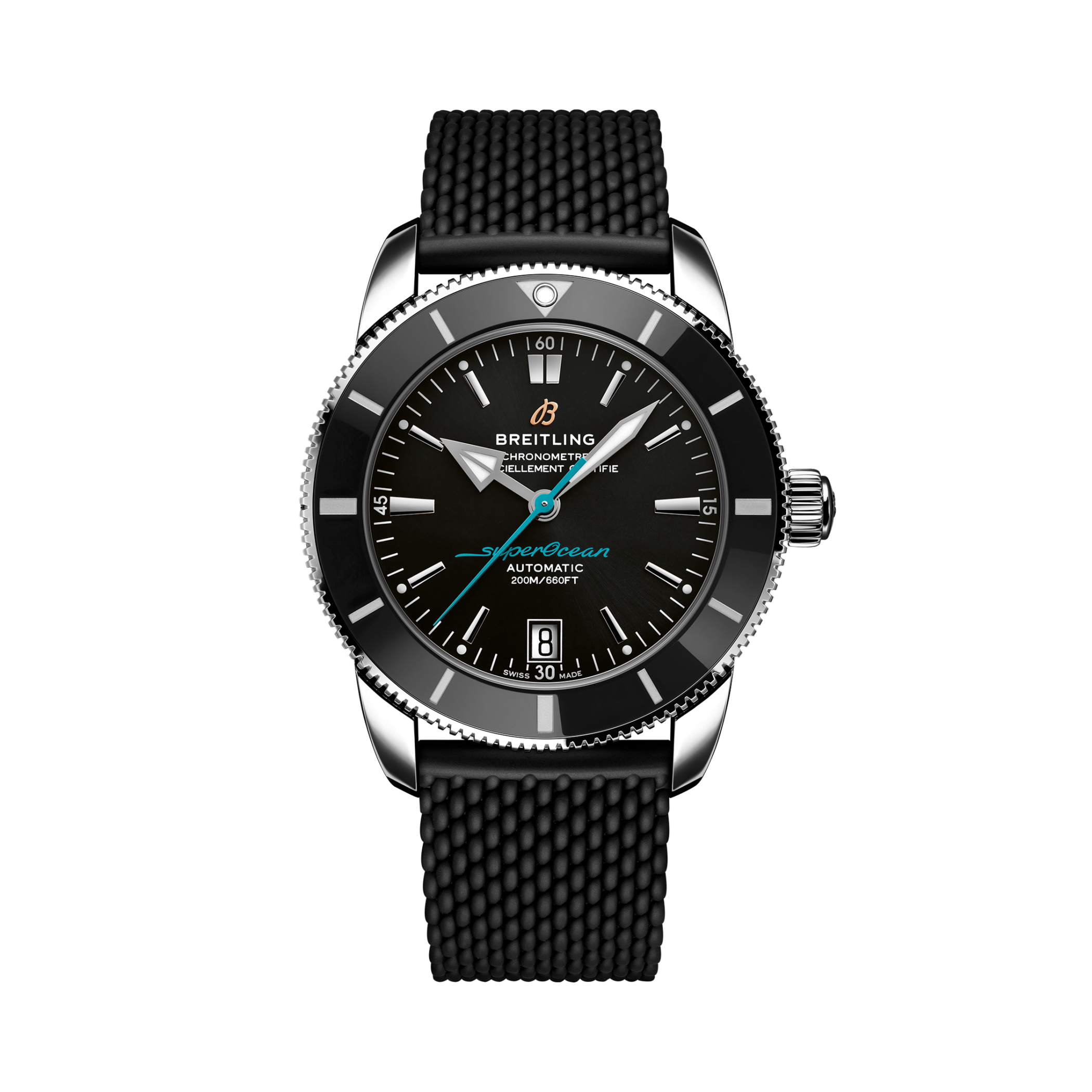 Superocean Heritage B20 Automatic 42 Premiers de Cordée Noir | V-DIAL-COLOR-5686 dial, AB2010A11B1S1