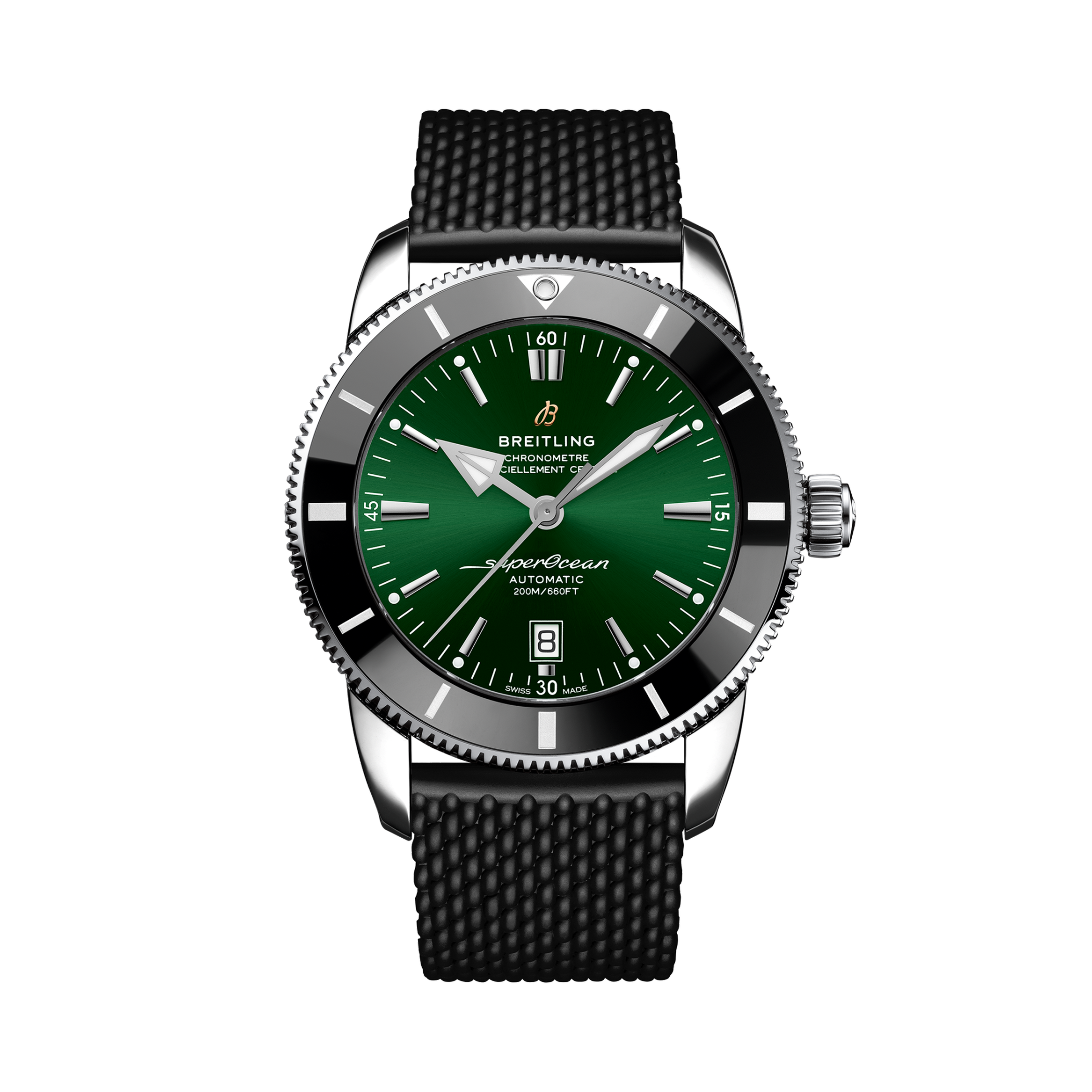 Superocean Heritage B20 Automatic 46 Vert | V-DIAL-COLOR-5765 dial, AB2020121L1S1