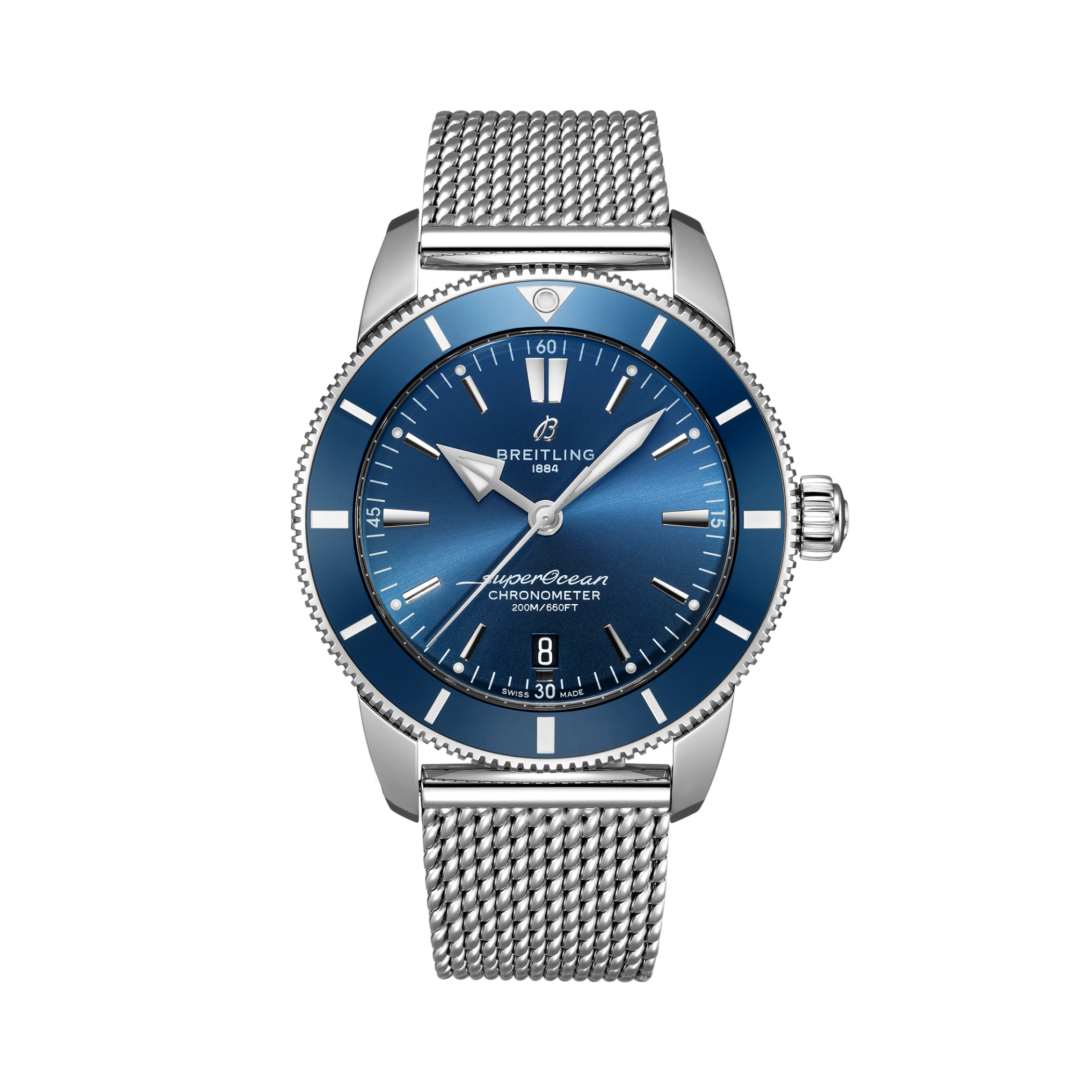 Superocean Heritage B20 Automatic 44 Blue | V-DIAL-COLOR-5714 dial, AB2030161C1A1