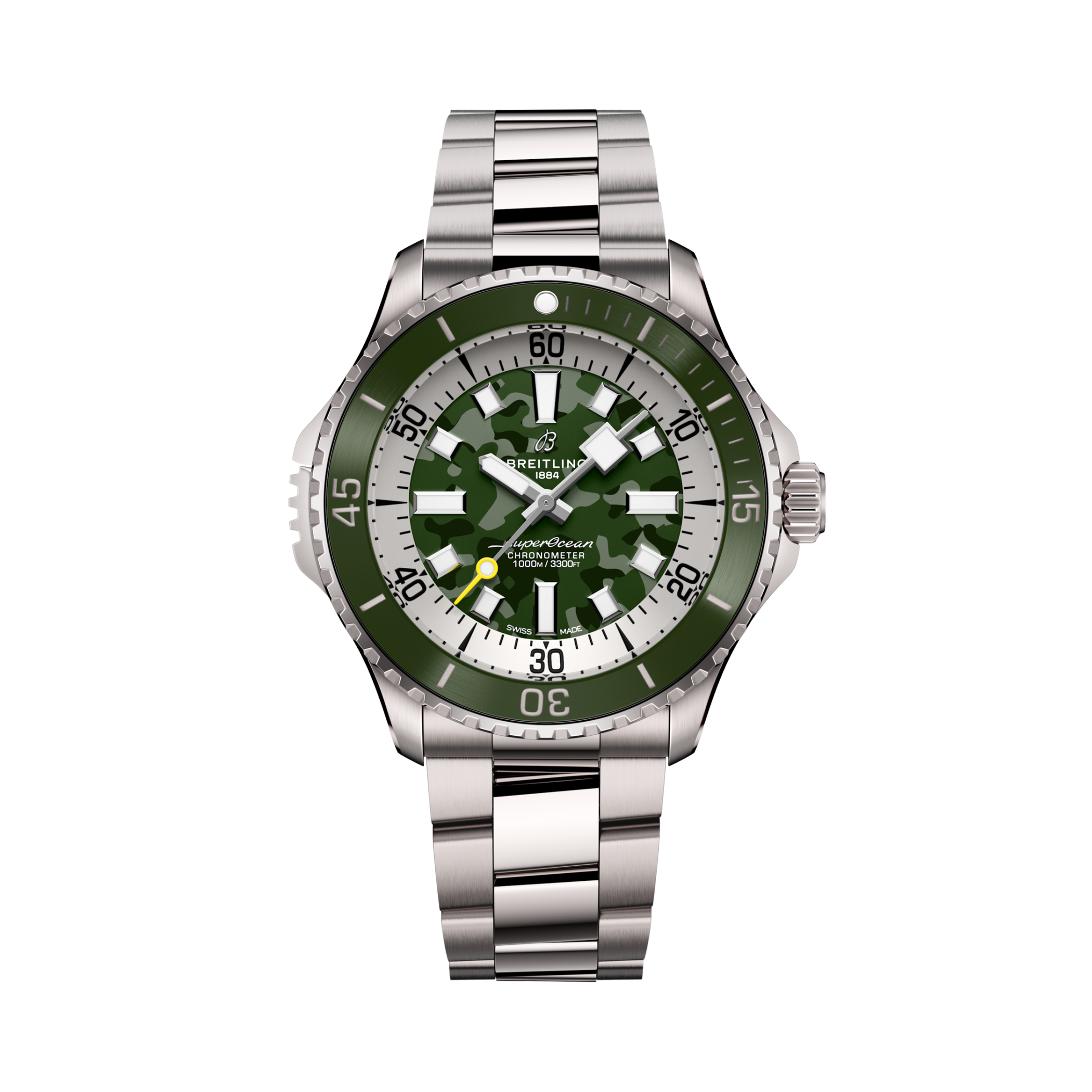 Superocean Automatic 46 Super Diver Vert | V-DIAL-COLOR-5765 dial, E10379D31L1E1