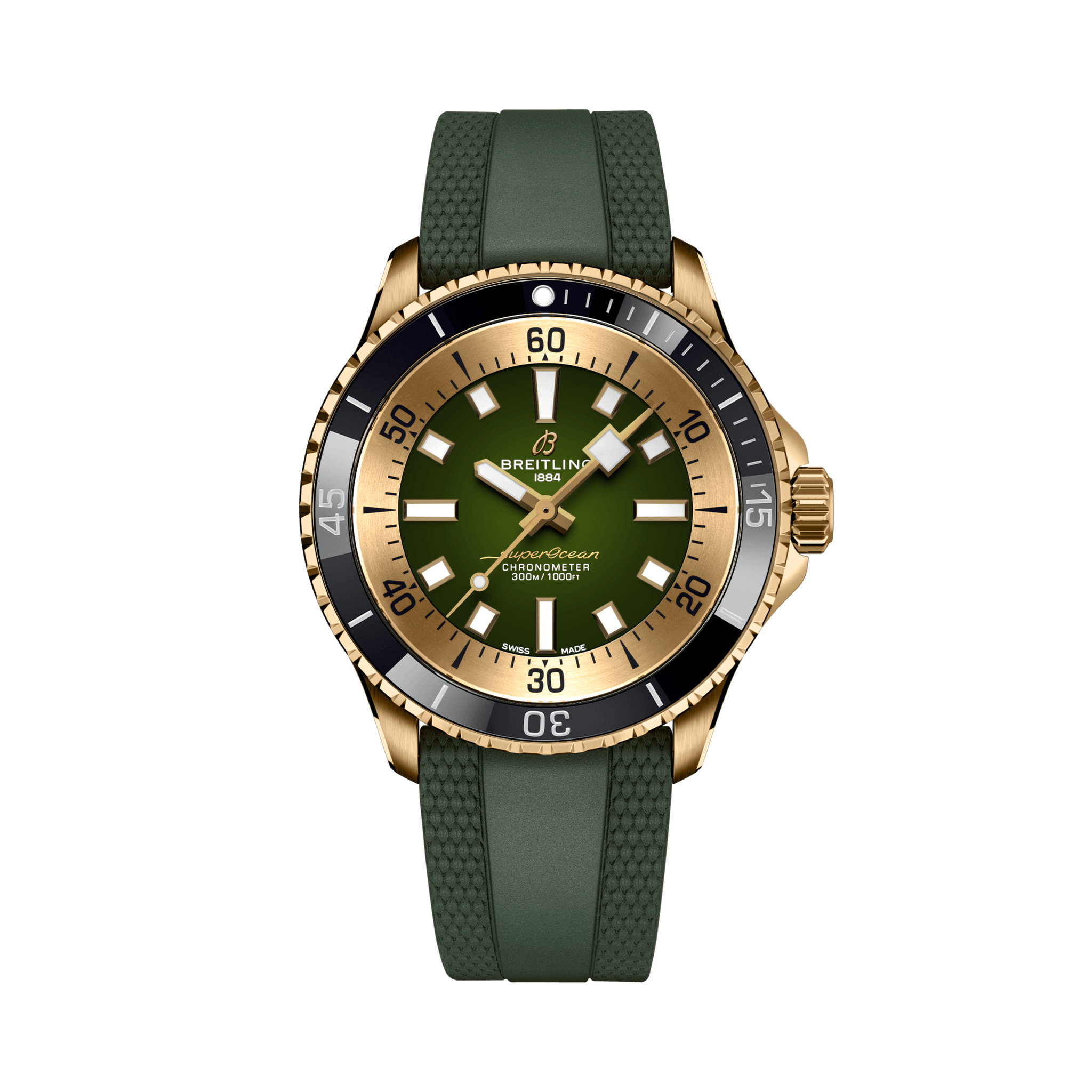 Superocean Automatic 42 Vert | V-DIAL-COLOR-5765 dial, N17375201L1S1