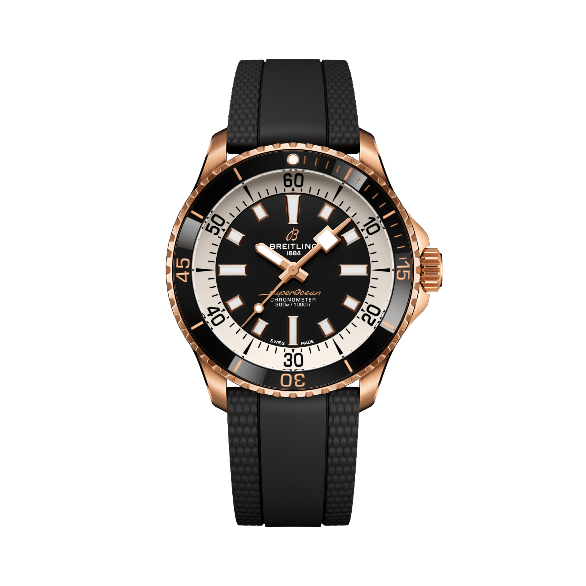 Superocean Automatic 42 Black | V-DIAL-COLOR-5686 dial, R17375211B1S1