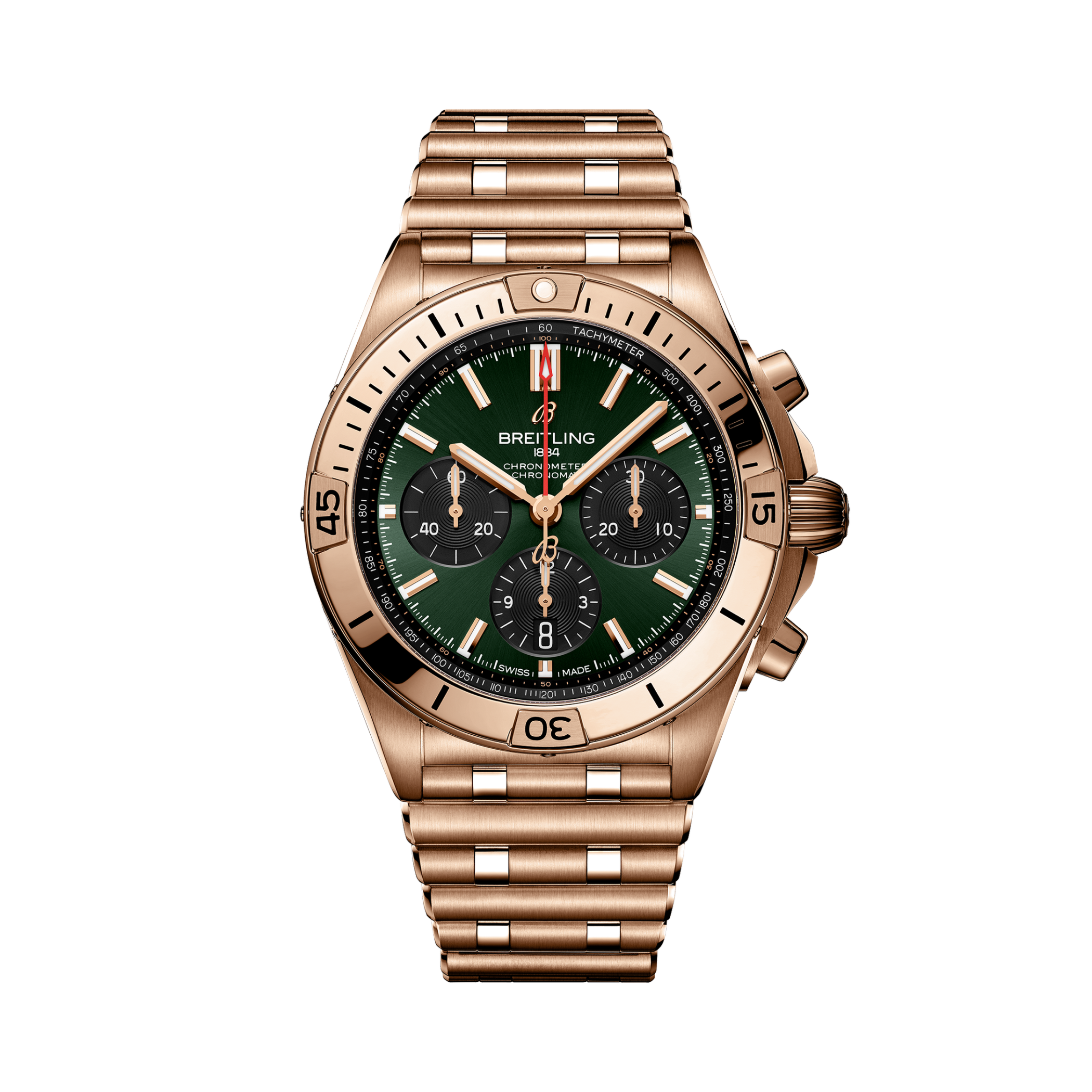 Chronomat B01 42 Green | V-DIAL-COLOR-5765 dial, RB0134101L1R1