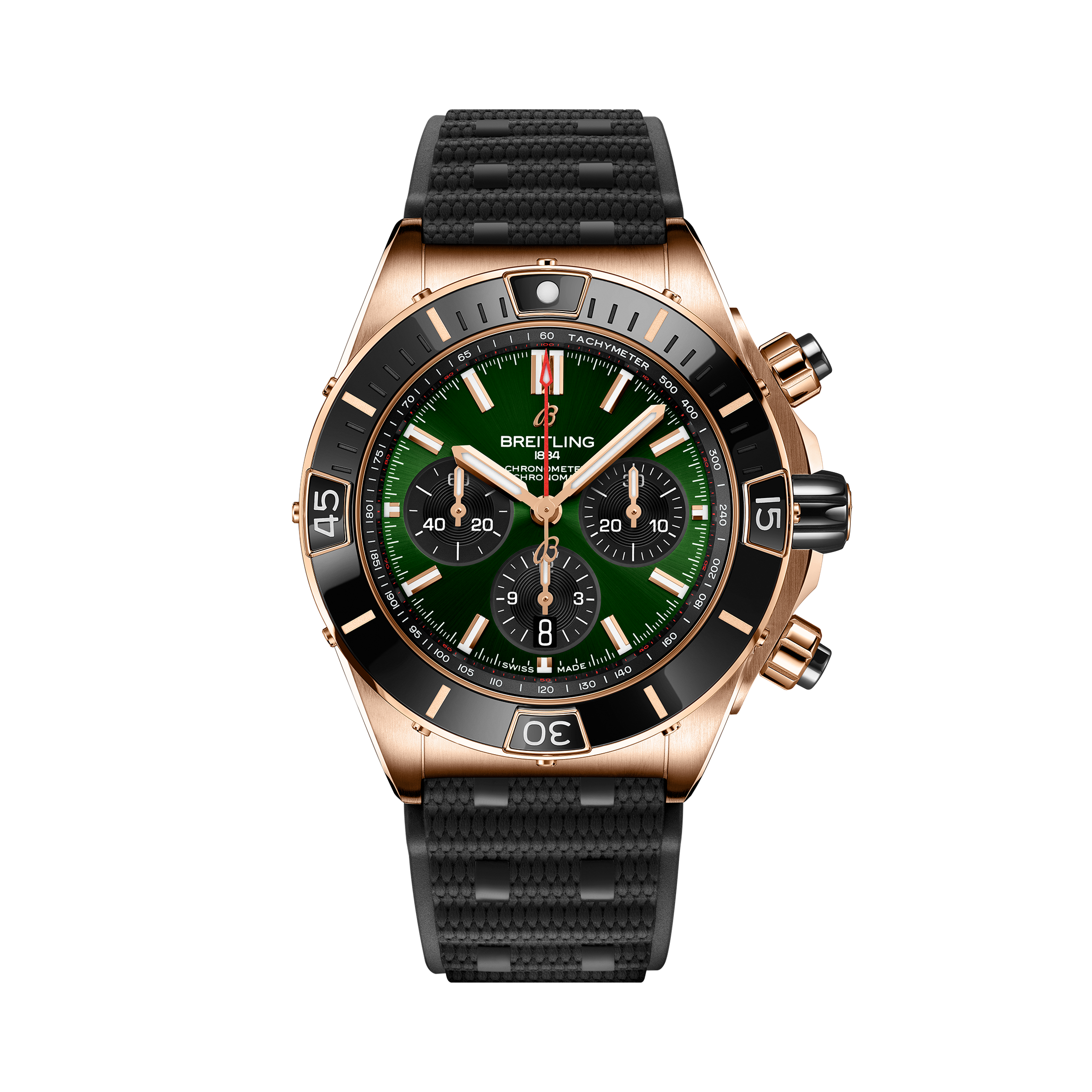 Super Chronomat B01 44 Green | V-DIAL-COLOR-5765 dial, RB01361A1L1S1