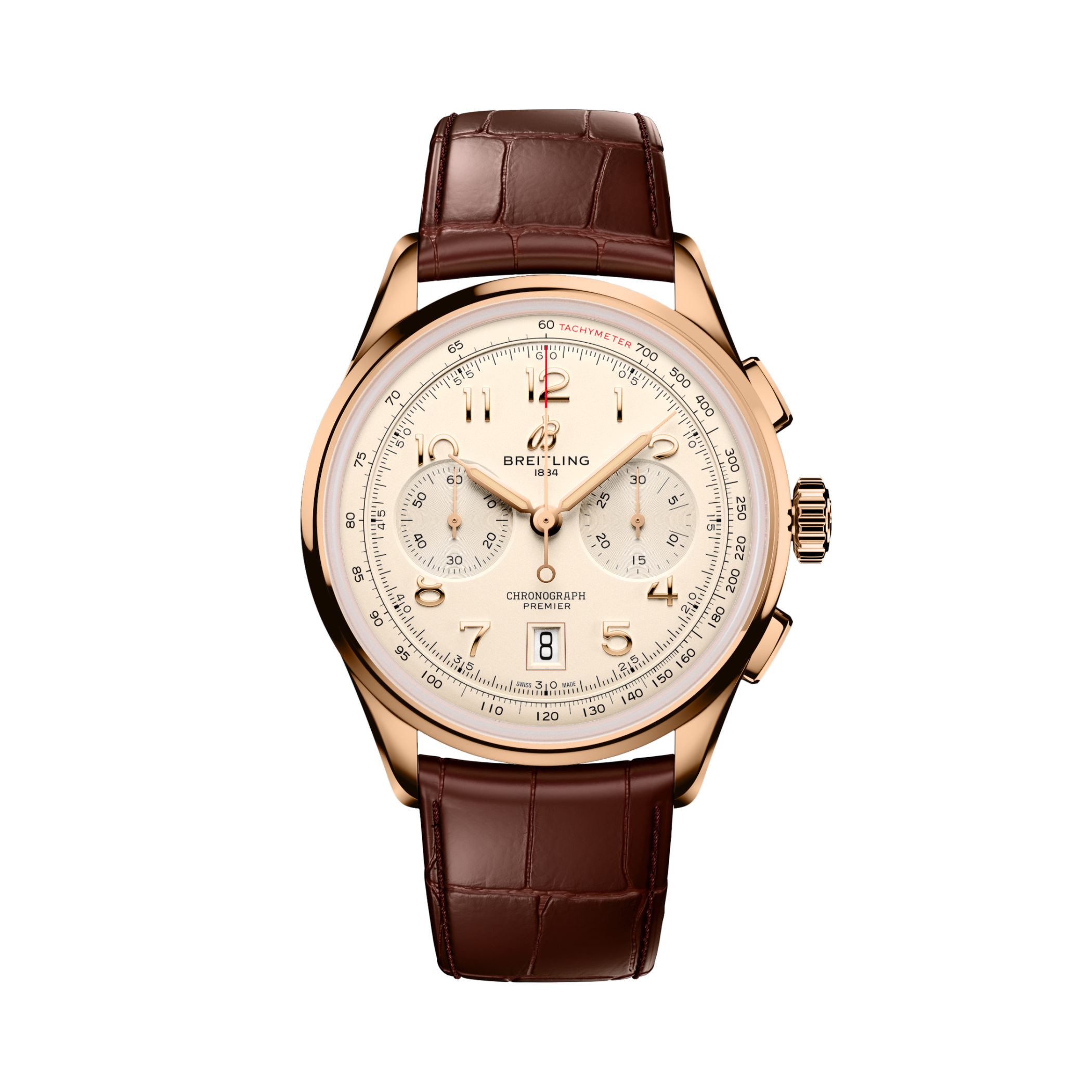 Premier B01 Chronograph 42 Cream | V-DIAL-COLOR-5842 dial, RB0145371G1P2