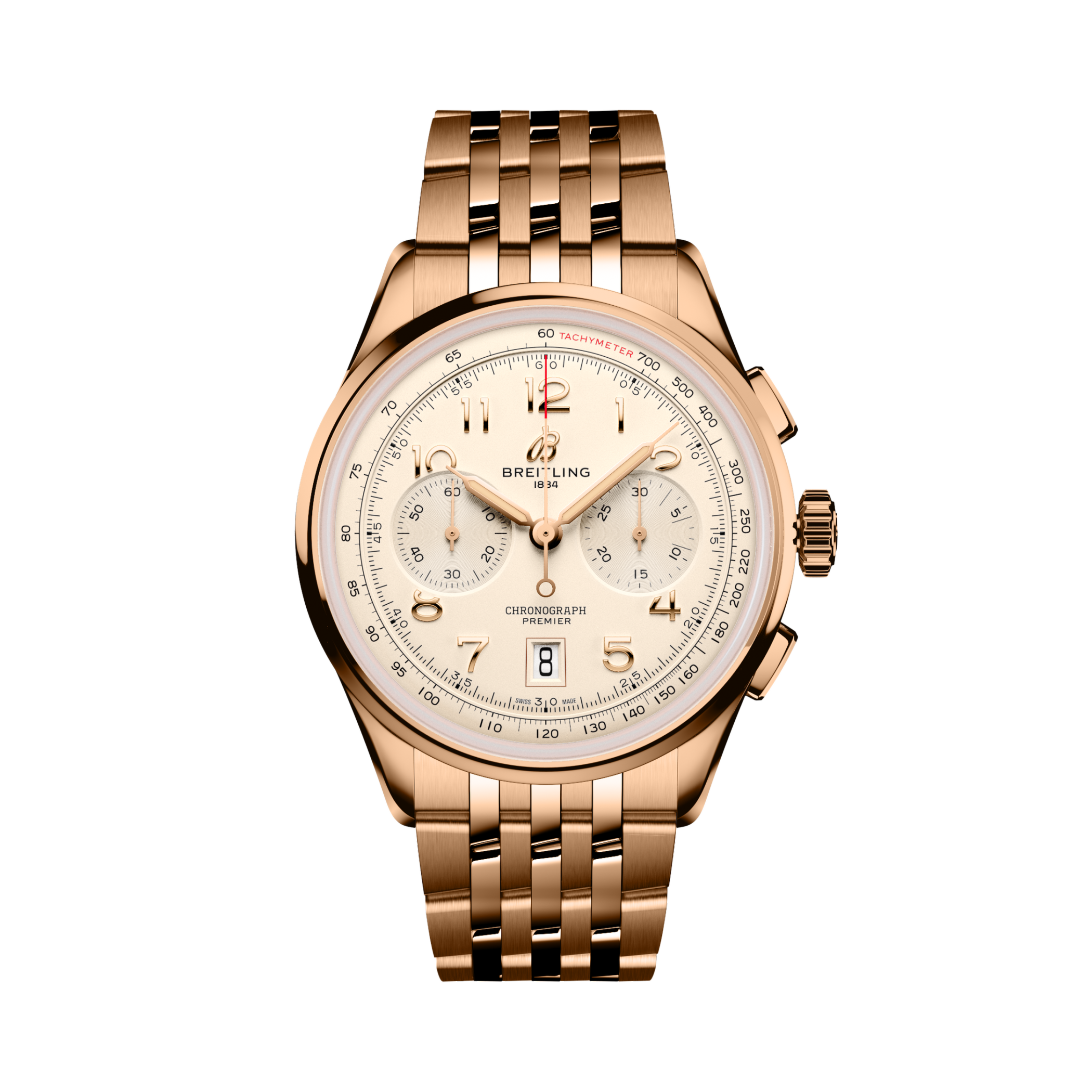 Premier B01 Chronograph 42 Cream | V-DIAL-COLOR-5842 dial, RB0145371G1R1