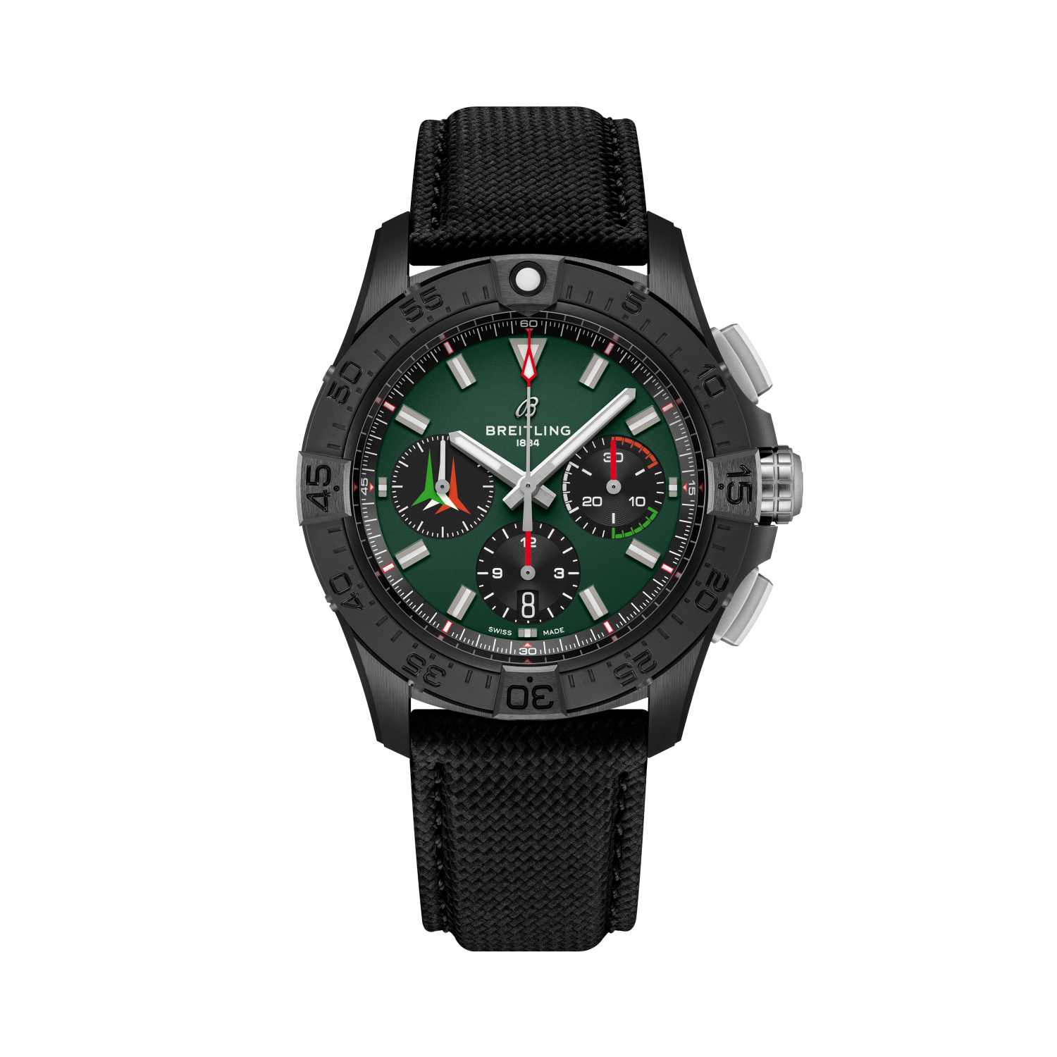 Avenger B01 Chronograph 42 Green | V-DIAL-COLOR-5765 dial, SB01462A1L1X1