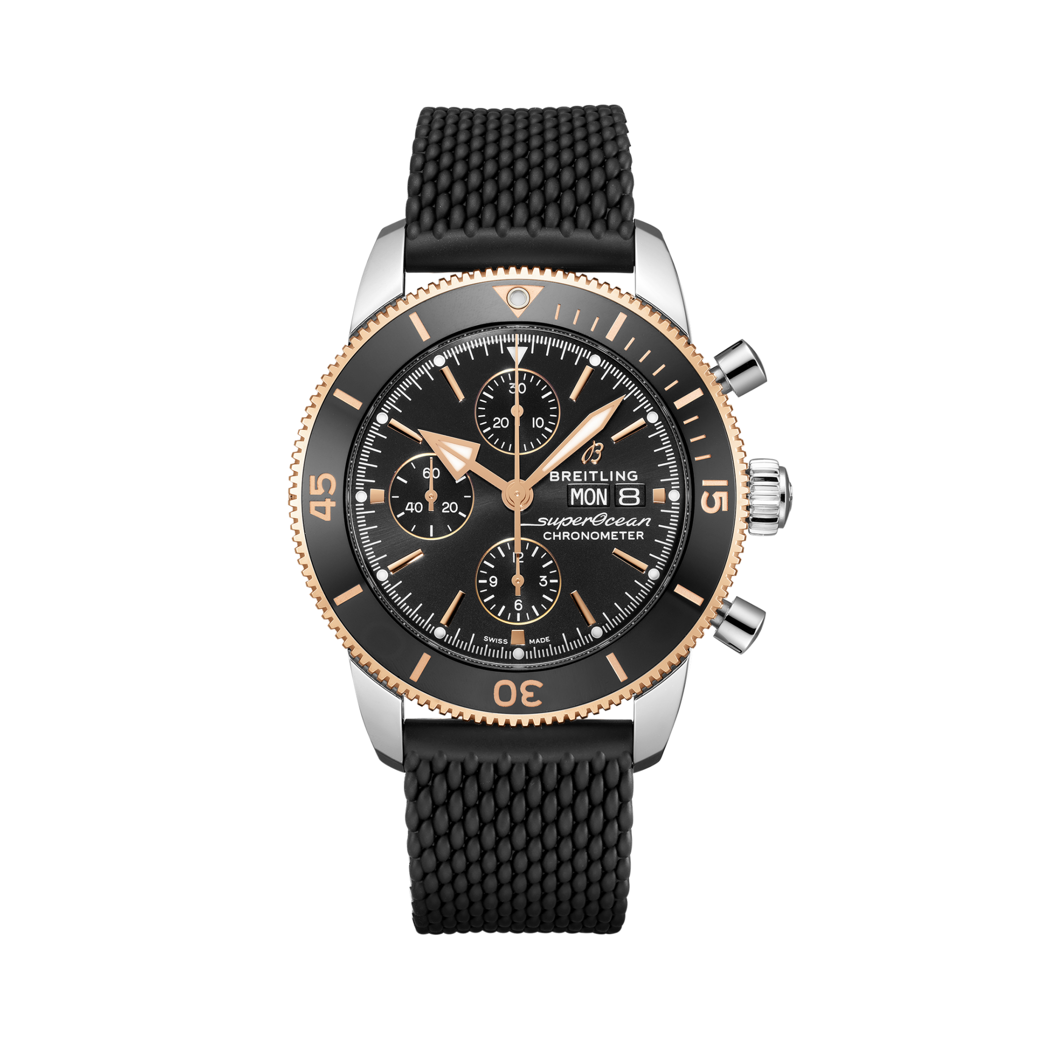 Superocean Heritage Chronograph 44 Black | V-DIAL-COLOR-5686 dial, U13313121B1S1