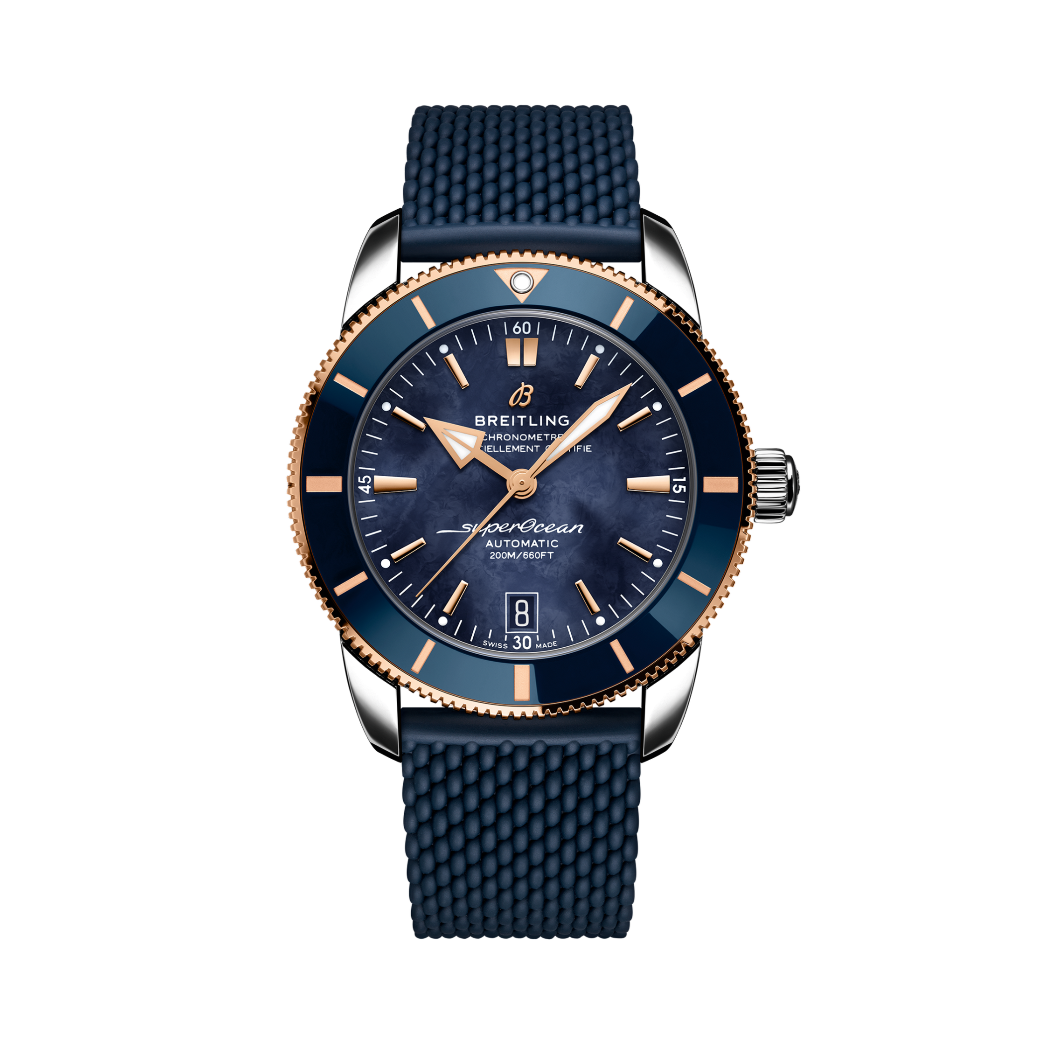 Superocean Heritage B20 Automatic 42 Blue mother-of-pearl | V-DIAL-COLOR-5716 dial, UB20104A1C1S1