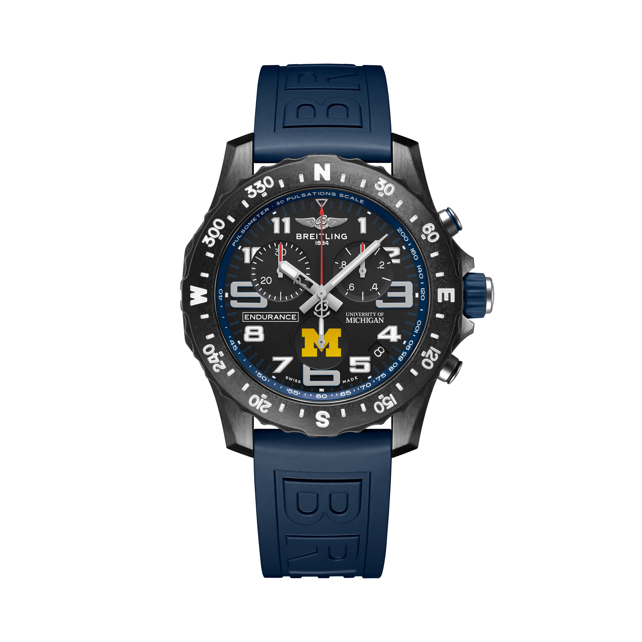 Endurance Pro 44 University of Michigan™ Black | V-DIAL-COLOR-5686 dial, X823101C1B1S1