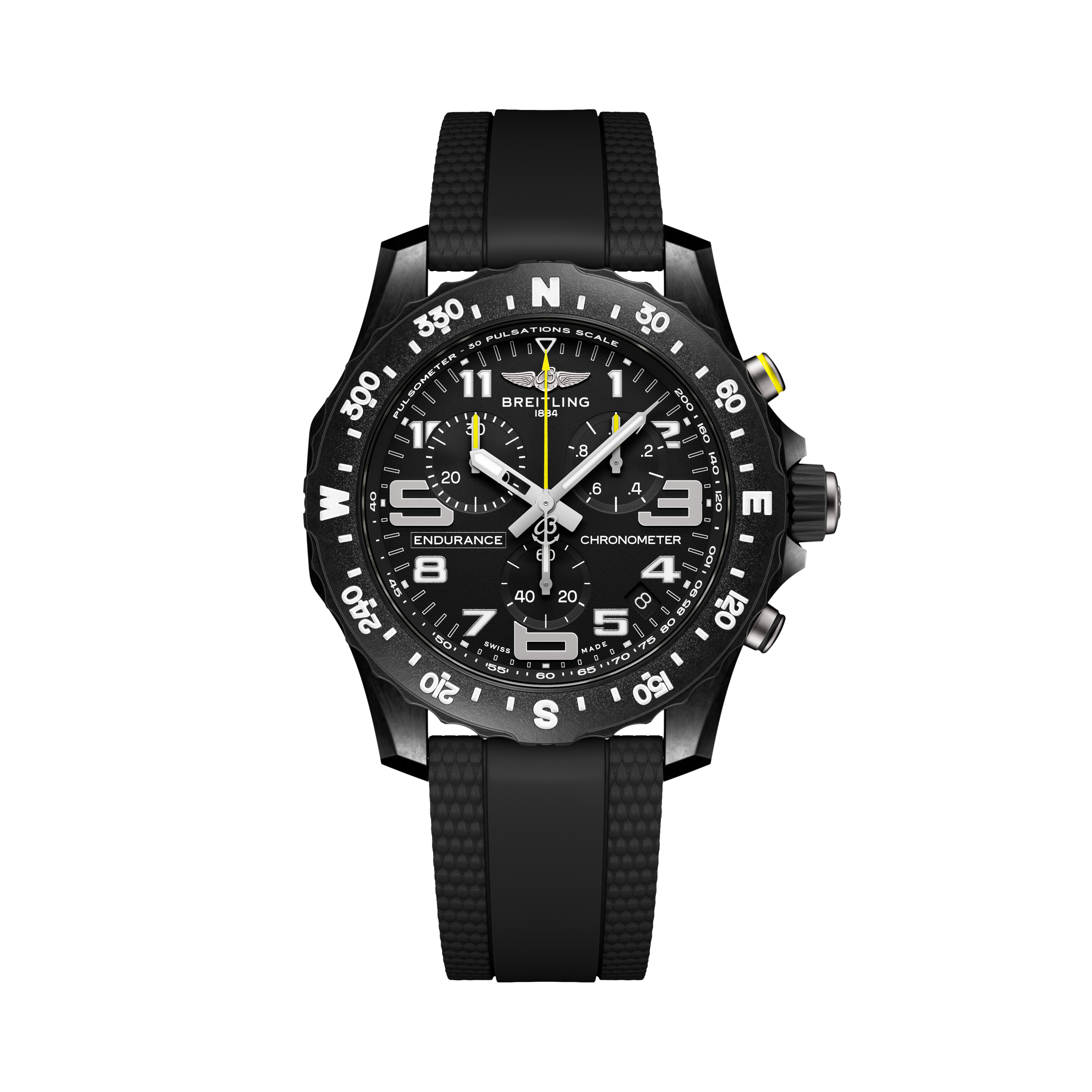 Endurance Pro 44 Black | V-DIAL-COLOR-5686 dial, X82310E51B1S2