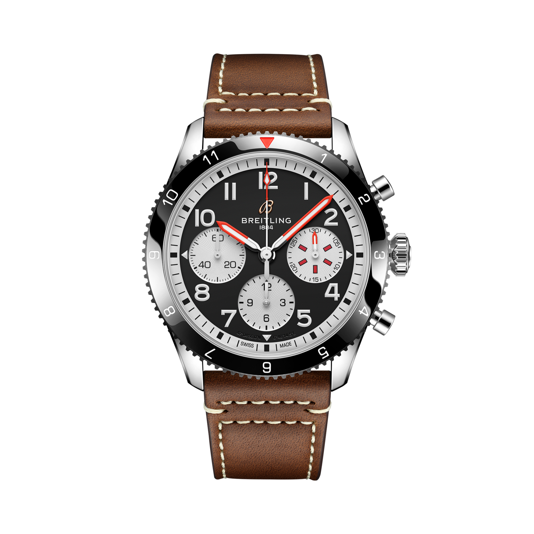 Classic AVI Chronograph 42 Mosquito Noir | V-DIAL-COLOR-5686 dial, Y233801A1B1X1