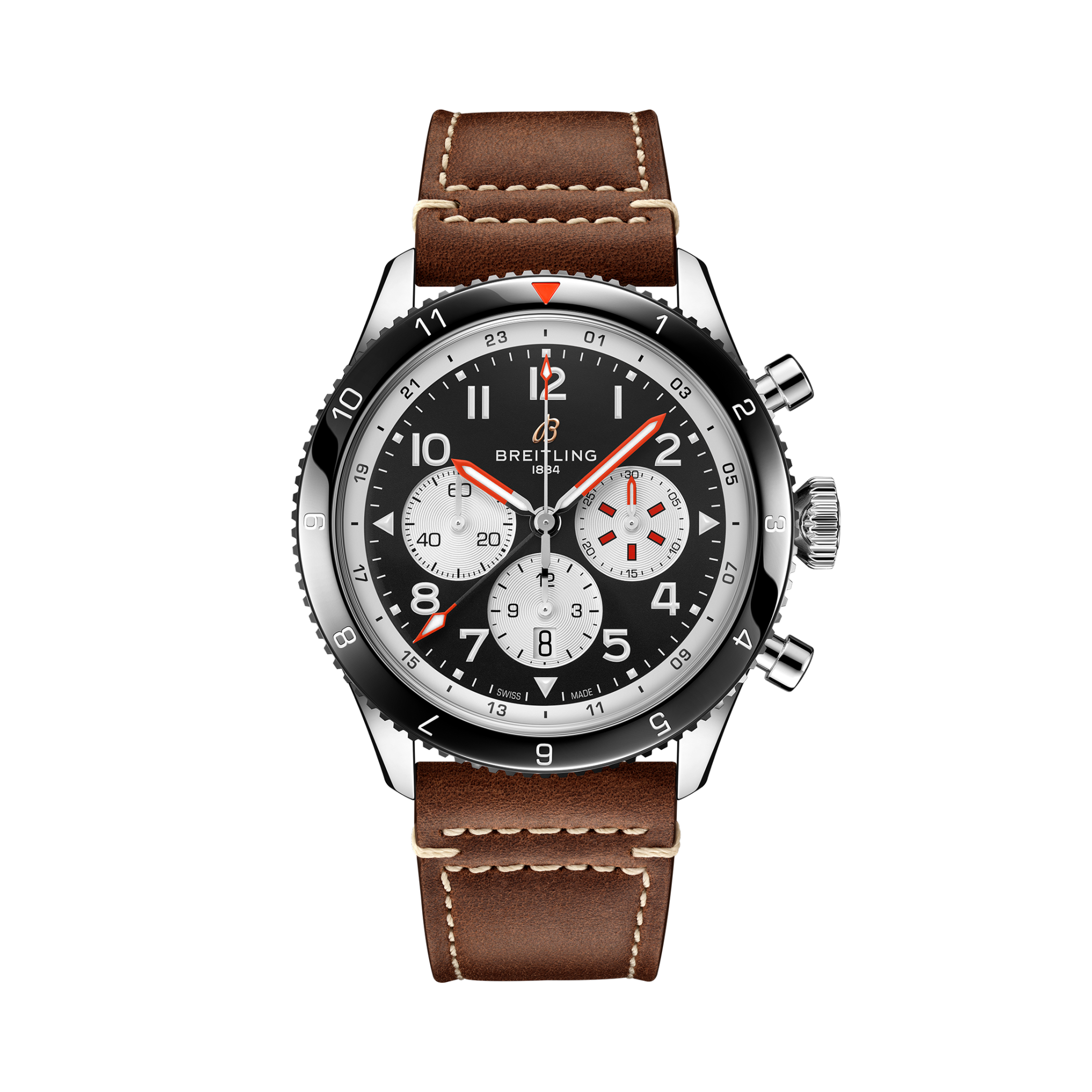 Super AVI B04 Chronograph GMT 46 Mosquito Noir | V-DIAL-COLOR-5686 dial, YB04451A1B1X1