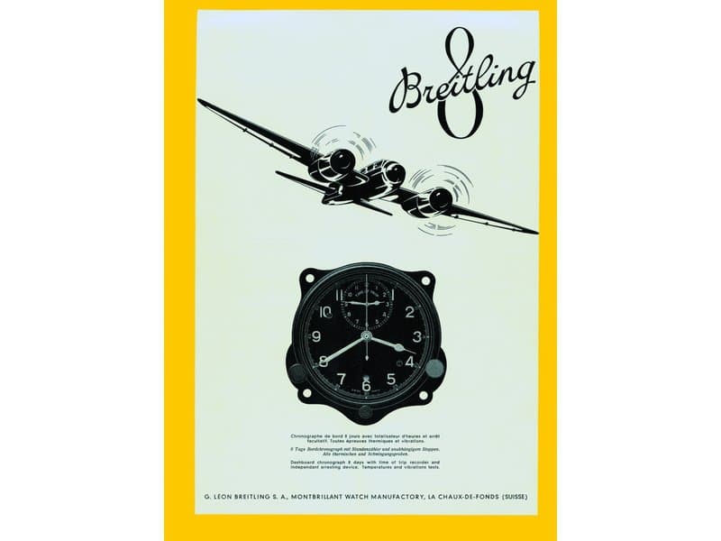 Léon Breitling focused on chronographs