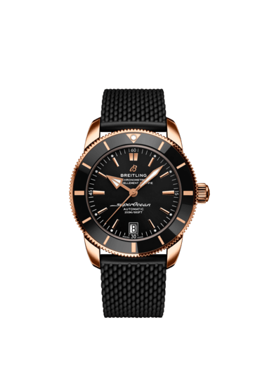 Superocean Heritage B Automatic 42 Stainless Steel 18k Red Gold Black Ubb1s1 Breitling