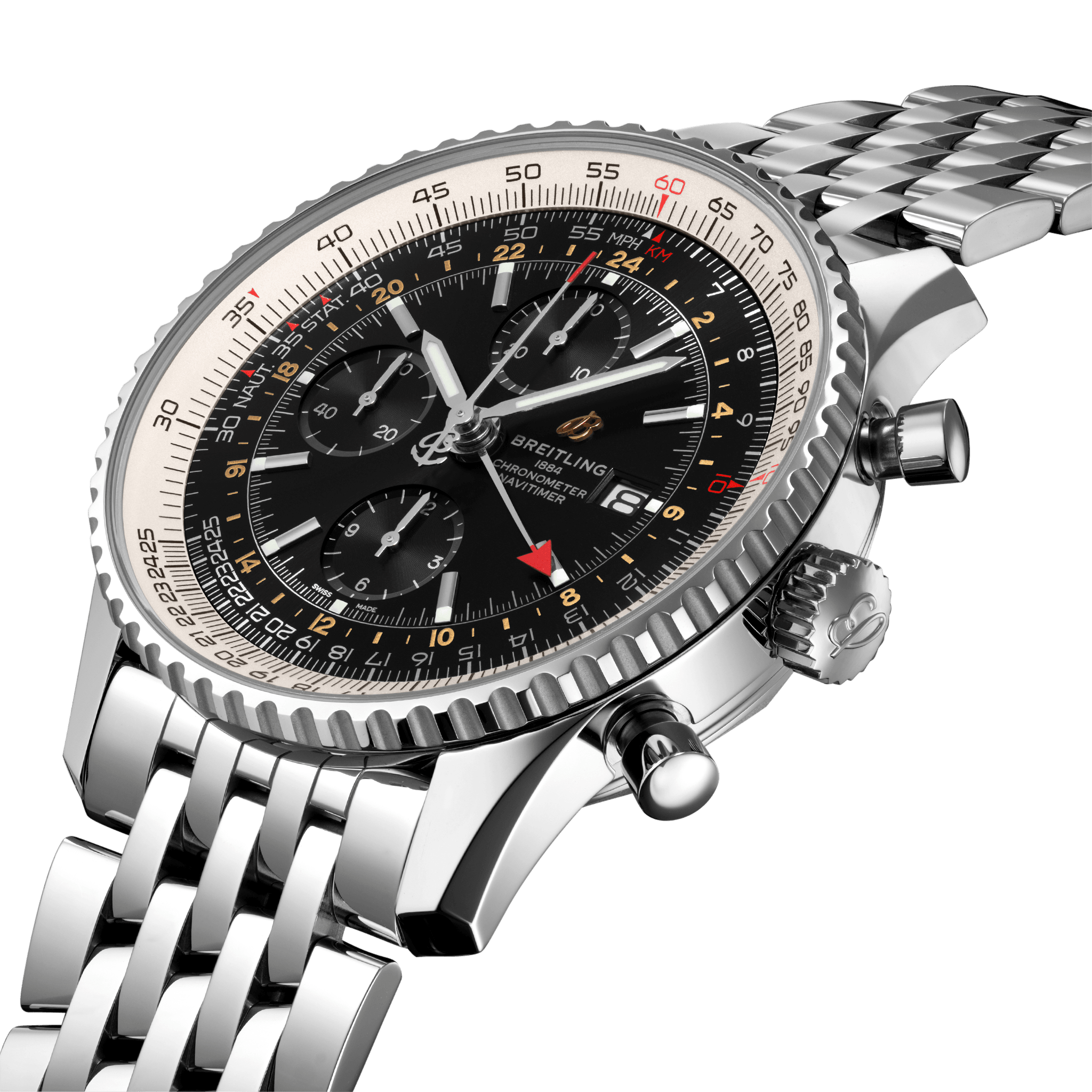 Брайтлинг. Breitling Navitimer Chronograph GMT 46. Breitling Navitimer Black Steel 46. Breitling a24322121c2p1. Breitling a24332.