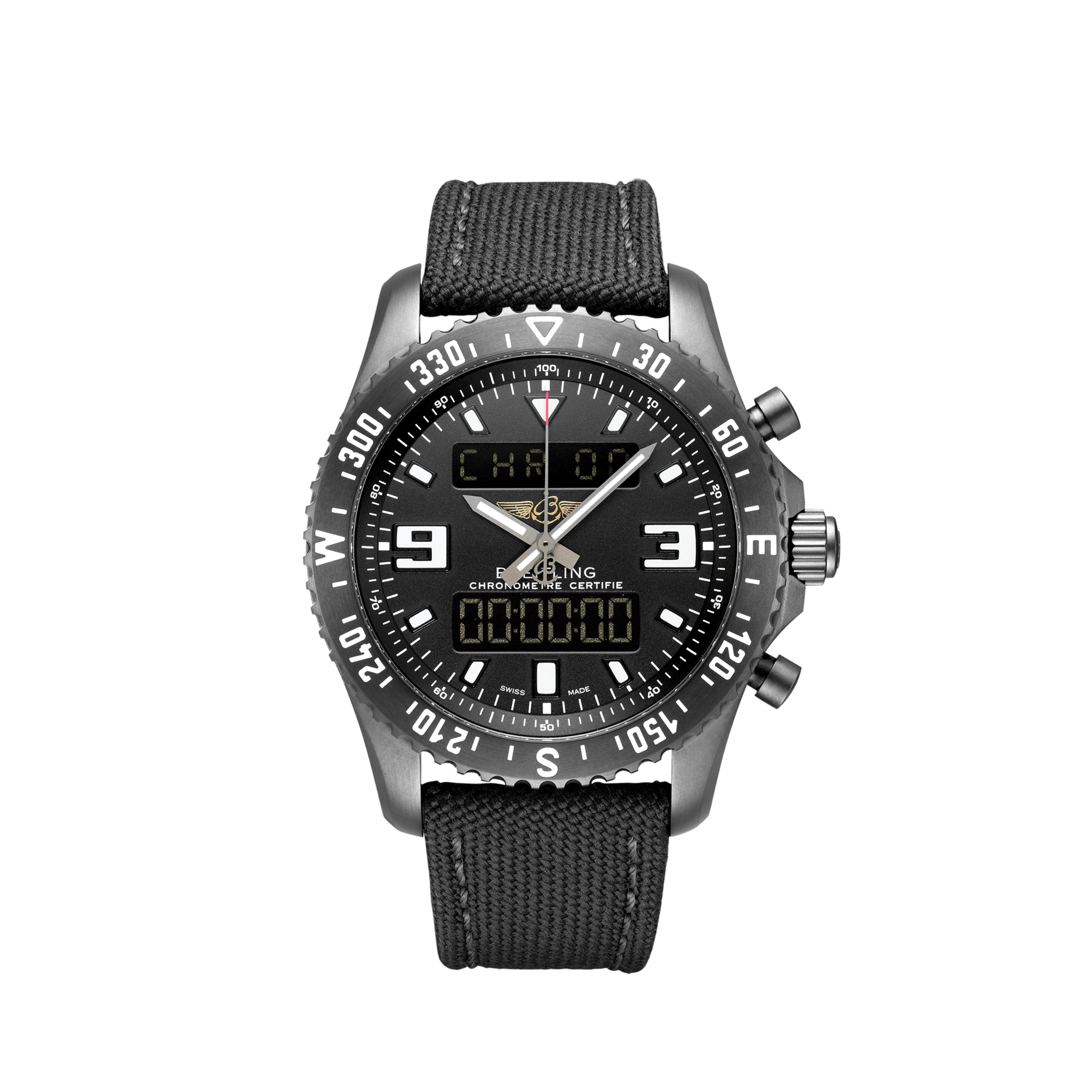 Chronospace Military DLC-Coated Stainless Steel - Black M78367101B1W1 ...