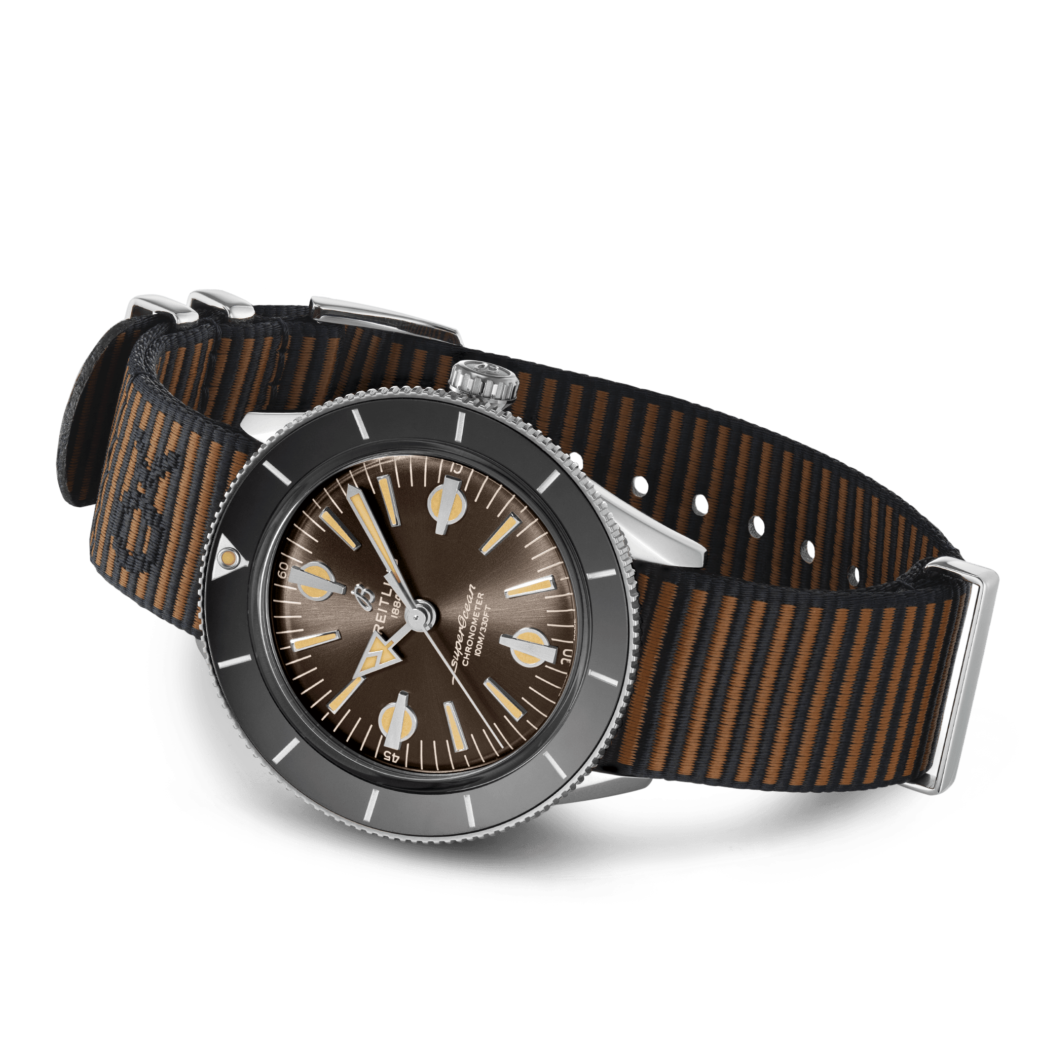 Superocean Heritage '57 Outerknown Stainless steel - Brown ...