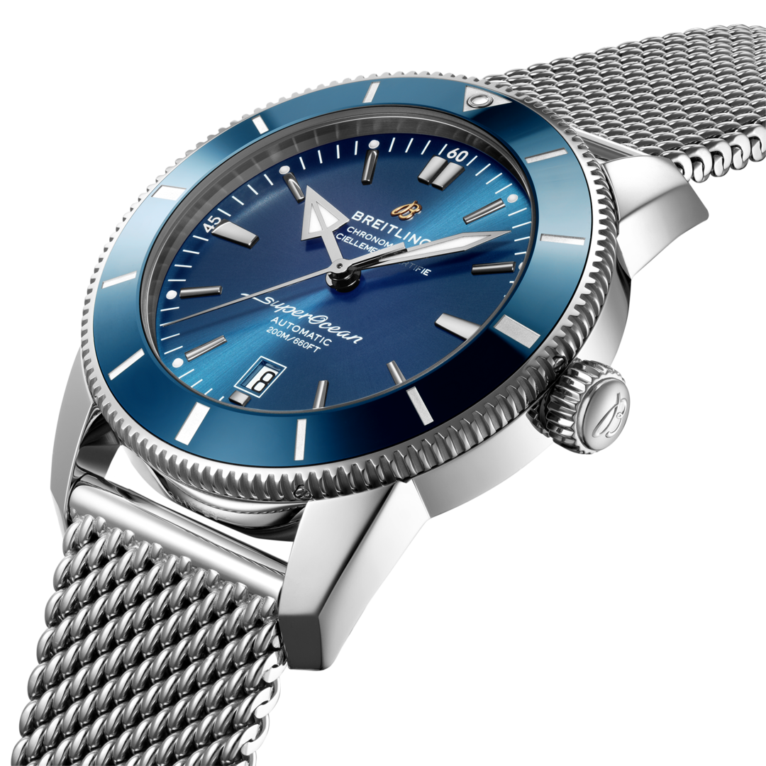 Superocean Heritage B20 Automatic 46 Stainless steel - Blue ...