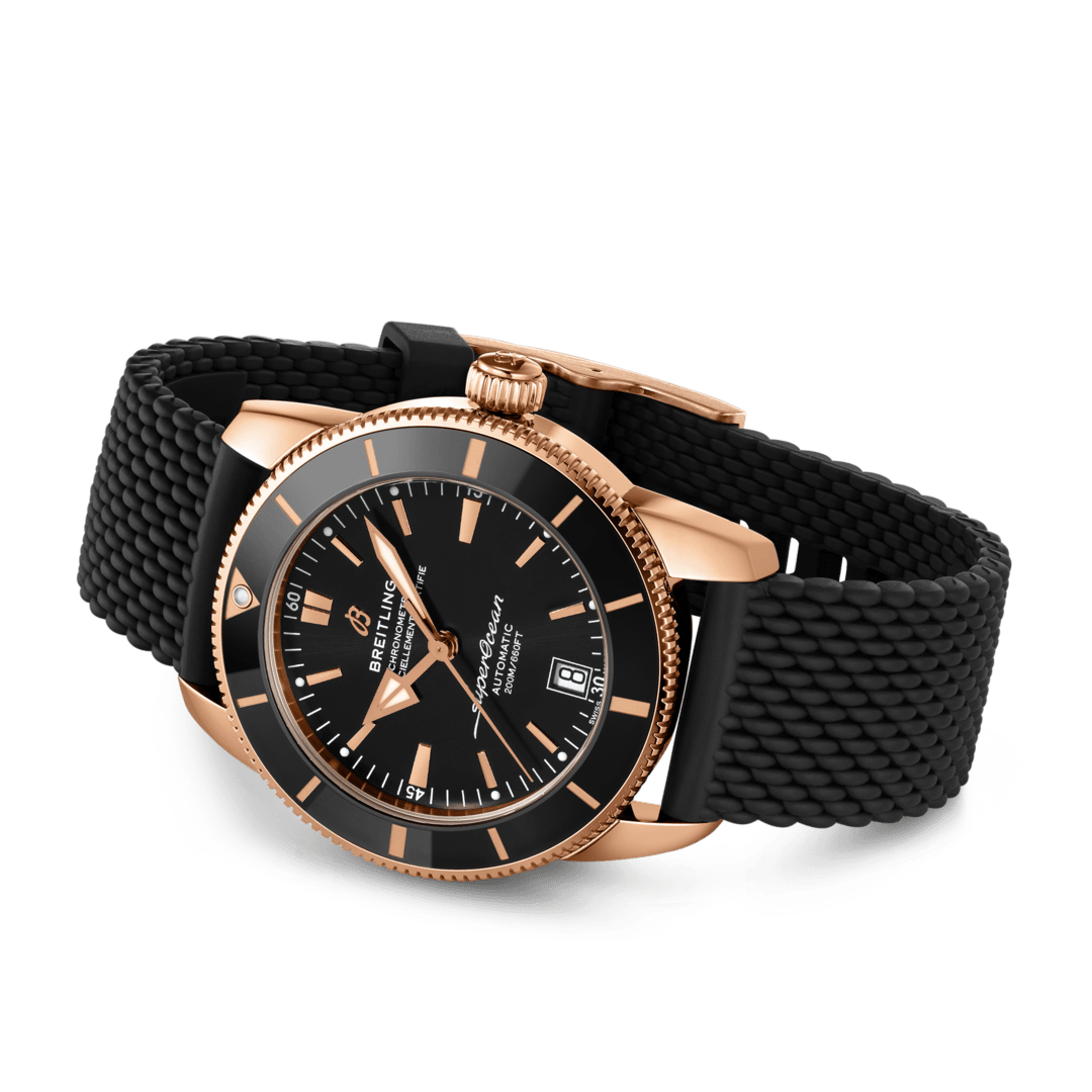 Superocean Heritage B Automatic K Red Gold Black Rb B S