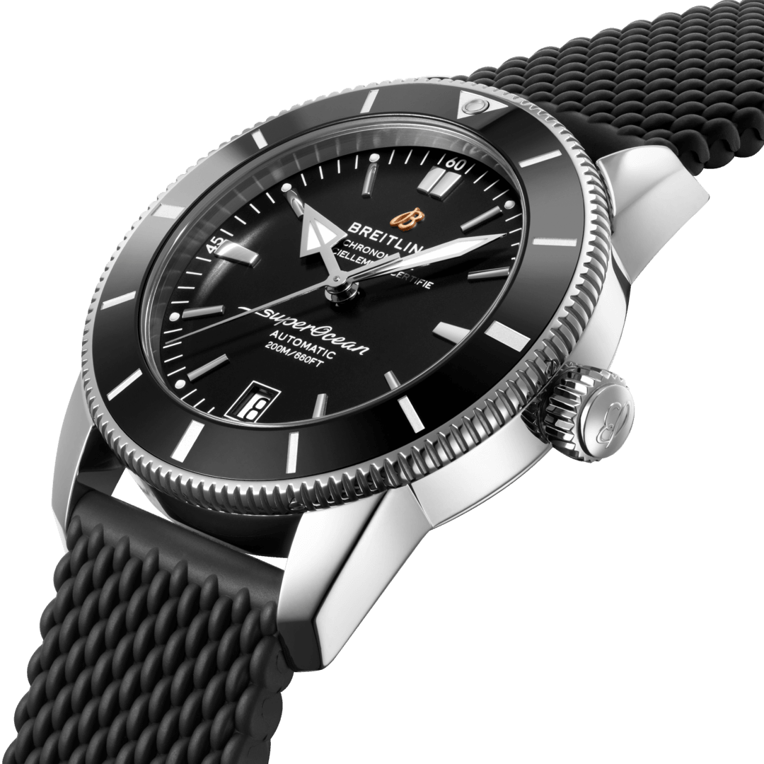 Superocean Heritage B20 Automatic 42 Stainless steel - Black ...