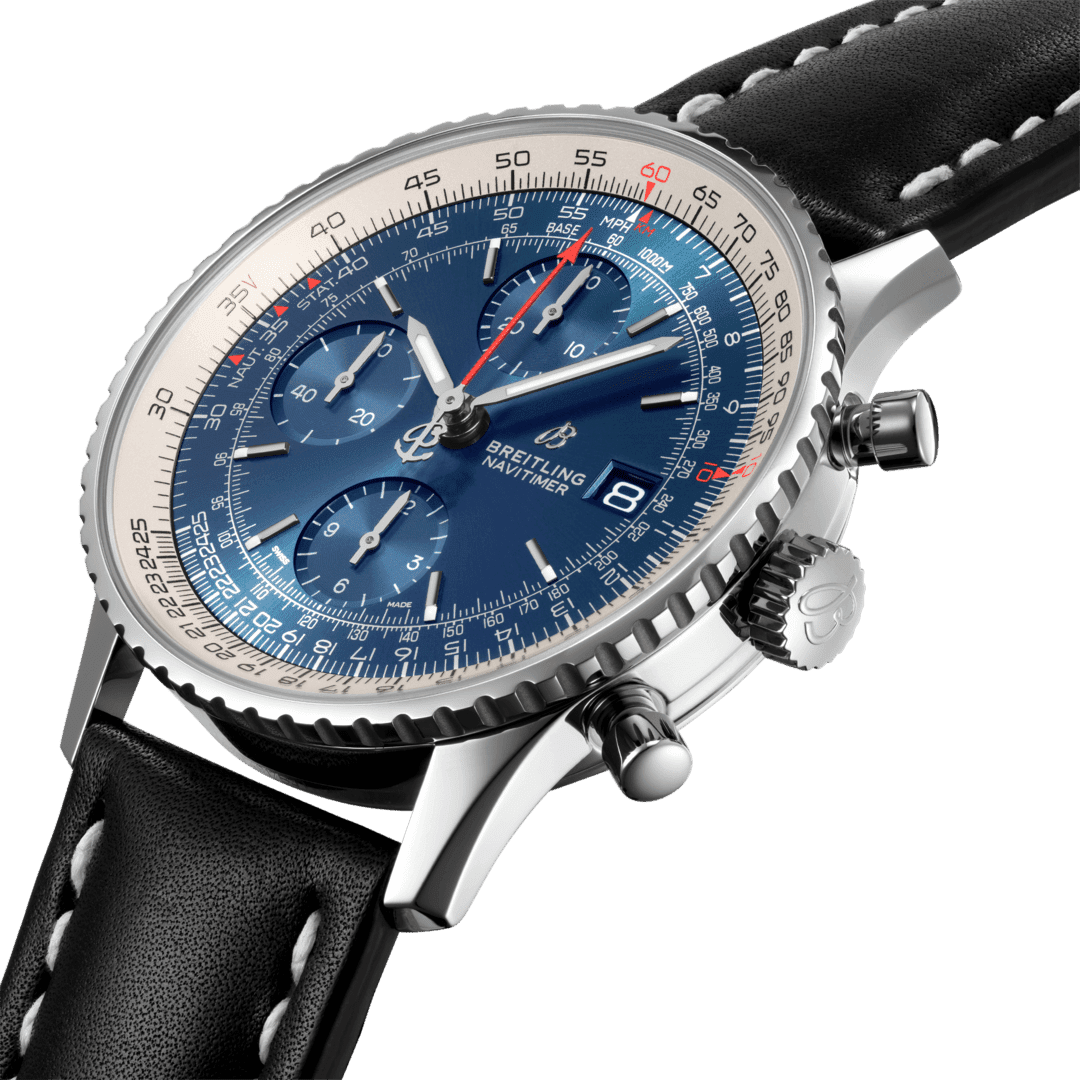 Navitimer Chronograph 41 Steel - Aurora Blue A13324121C1X1 | Breitling