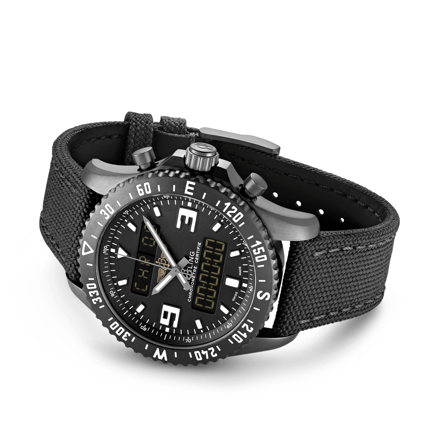 Chronospace Military DLC-Coated Stainless Steel - Black M78367101B1W1 ...