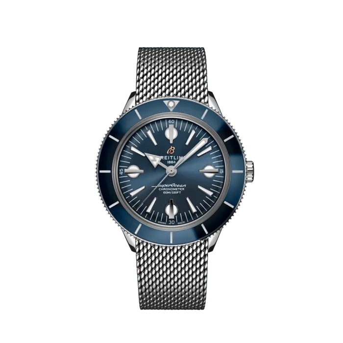 Superocean Heritage '57 Stainless steel - Blue A10370161C1A1 | Breitling