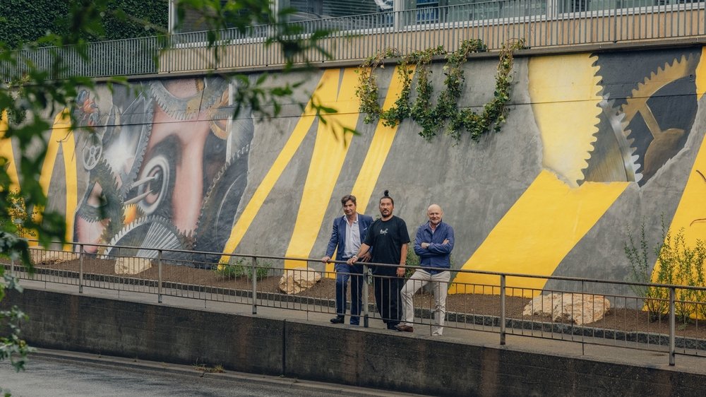 Breitling and the City of Grenchen Unveil a Unique Street Art Project