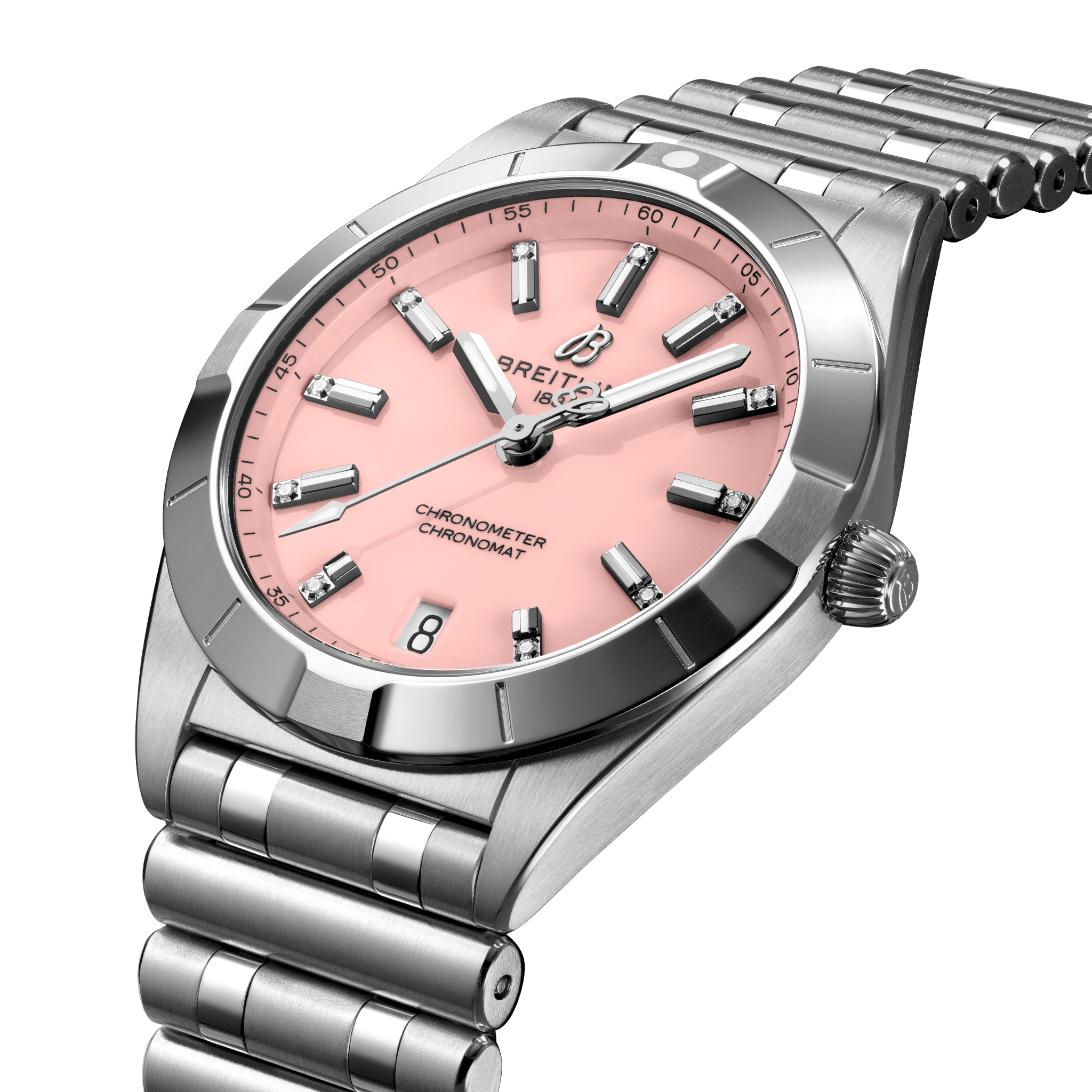 Chronomat 32 Stainless steel - Pink A77310101K1A1 | Breitling US