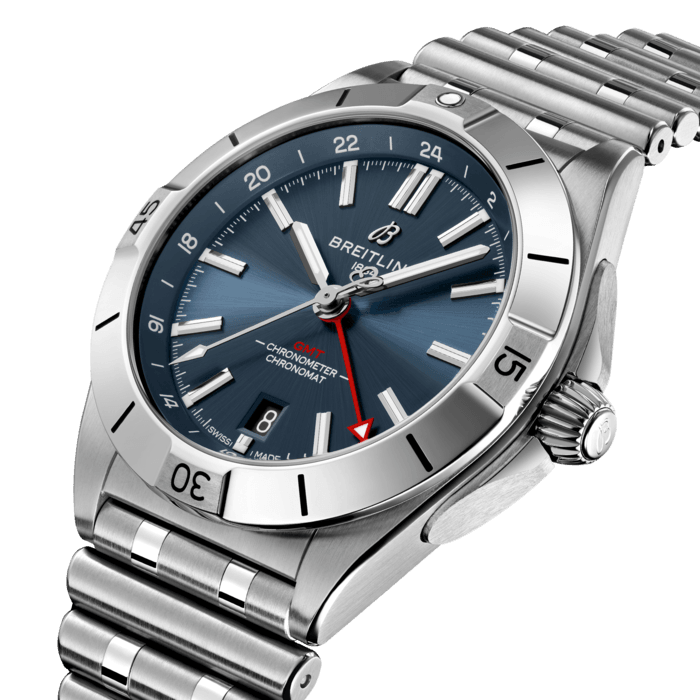 クロノマット GMT Ref.A041C35PA 品 メンズ 腕時計
