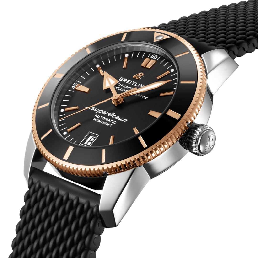 Superocean Heritage B Automatic Stainless Steel K Red Gold