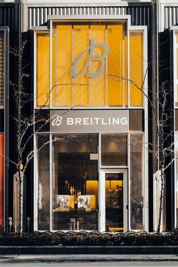 Breitling in Chicago boutiques retailer Breitling